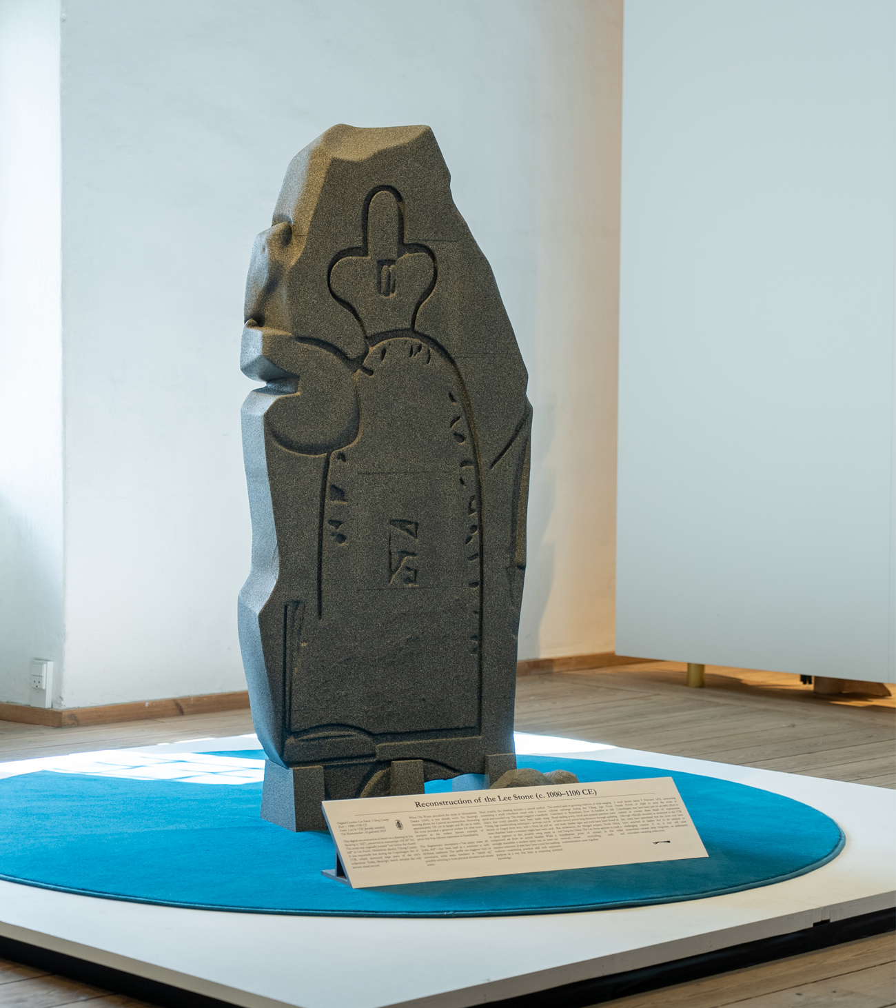 Installation for the exhibition De Tabte Runesten at Rundetaarn