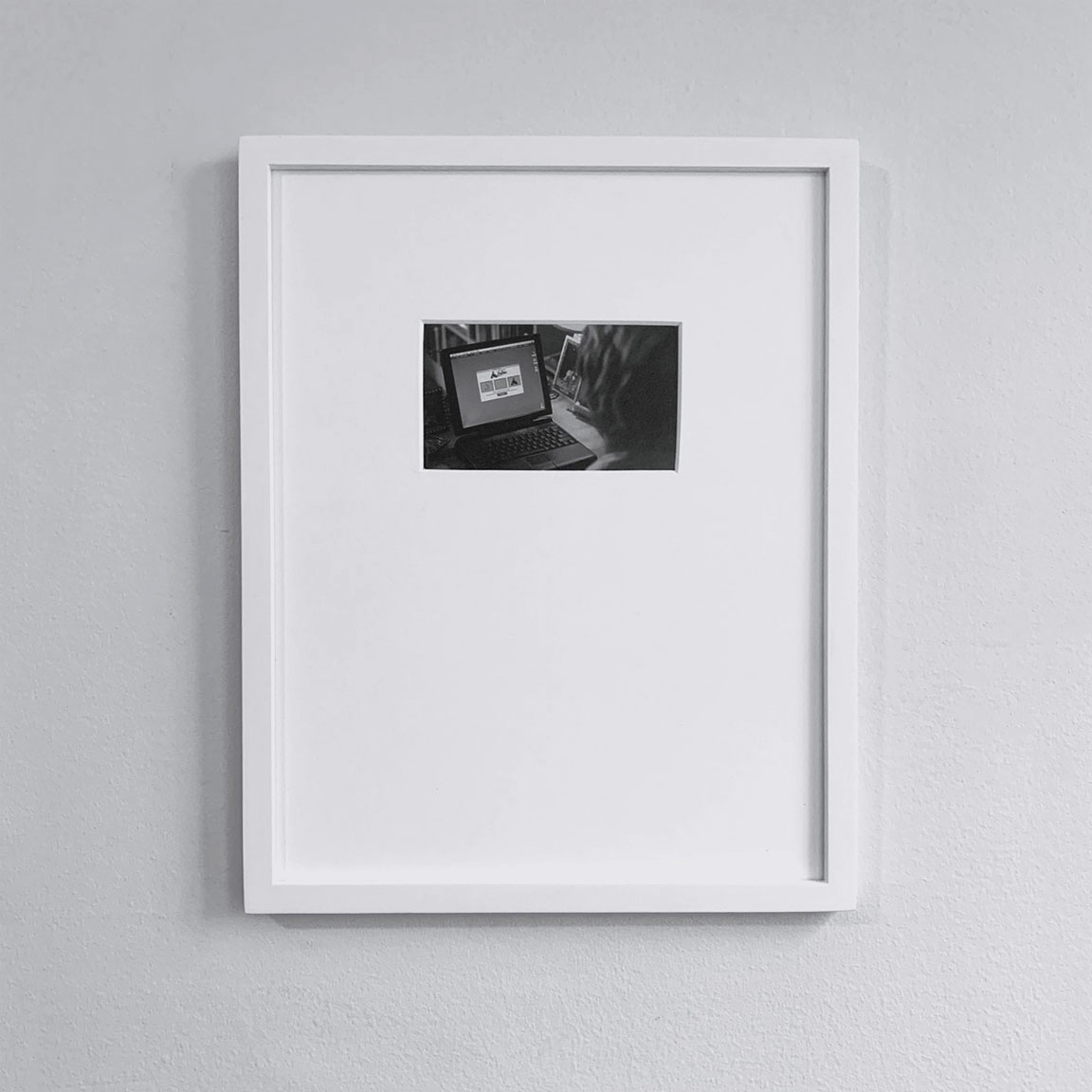 20/20 — ILLATSZERTÁR (PARFUMERIE).  Inspired by her pursuit of learning to speak and write Hungarian, Quinn revisits the exploration of language as form in the project Illatszertár (Parfumerie). The title references the play of the same name, written by the Hungarian-born Miklós László. After László immigrated to America, Illatszertár was used as the storyline for the motion pictures The Shop Around the Corner, and, more recently, You've Got Mail. For the works created for Illatszertár, Quinn surveys these films' English scripts, extracting and translating text selections, returning their collective story to their language of origin. The project takes form across fifteen graphite works on linen, three photographs, and a printed pamphlet, 2019.