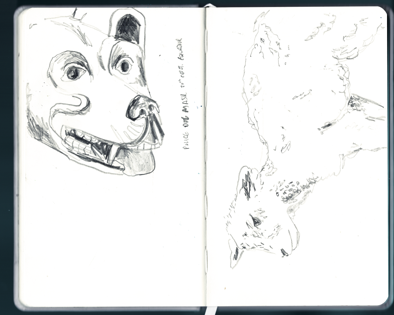 Kelvingrove Museum and Art Gallery, Glasgow. Graphite, October 2023.