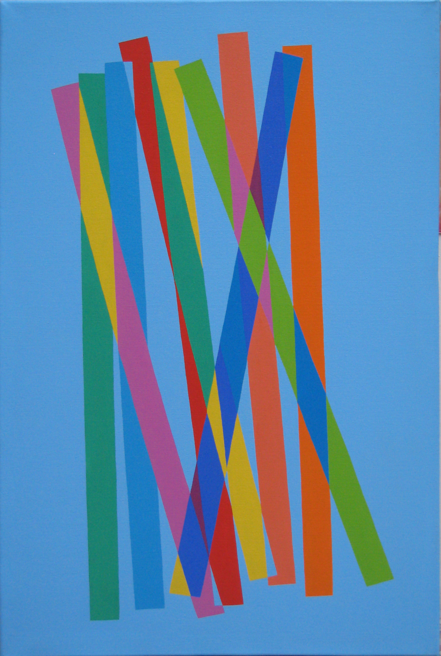 Untitled, 2002. Acrylic on canvas, 110 x 70 cm.