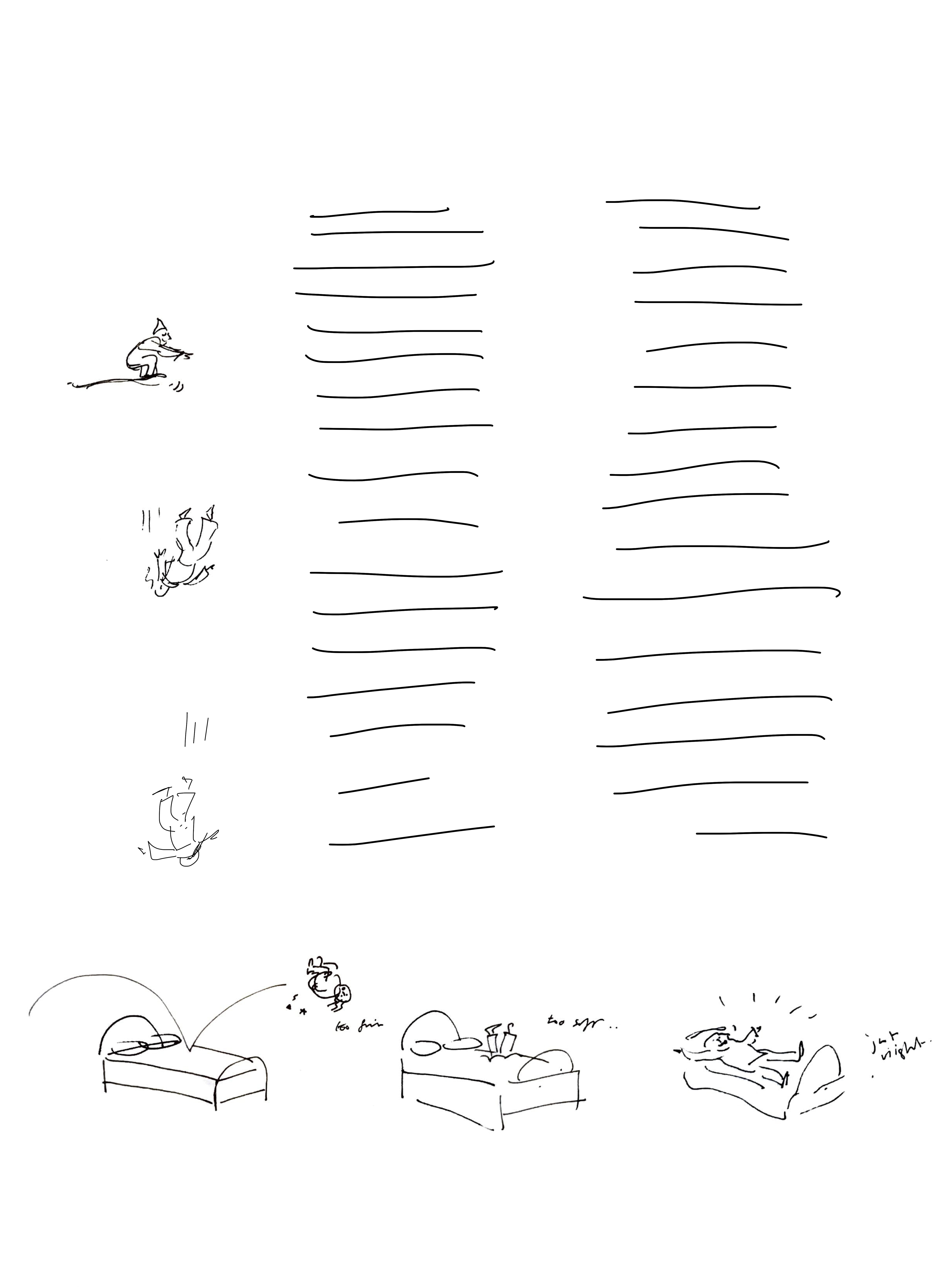 Proposed illustration sitting alongside two columns of text.