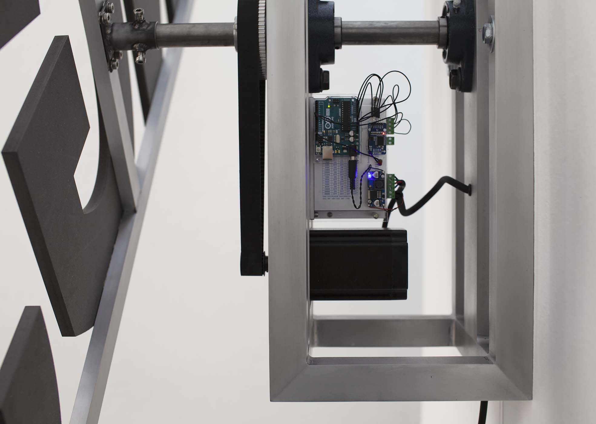 ANGST2020Valchromat, aluminium, Arduino, electrics, transformer300×250×90cm