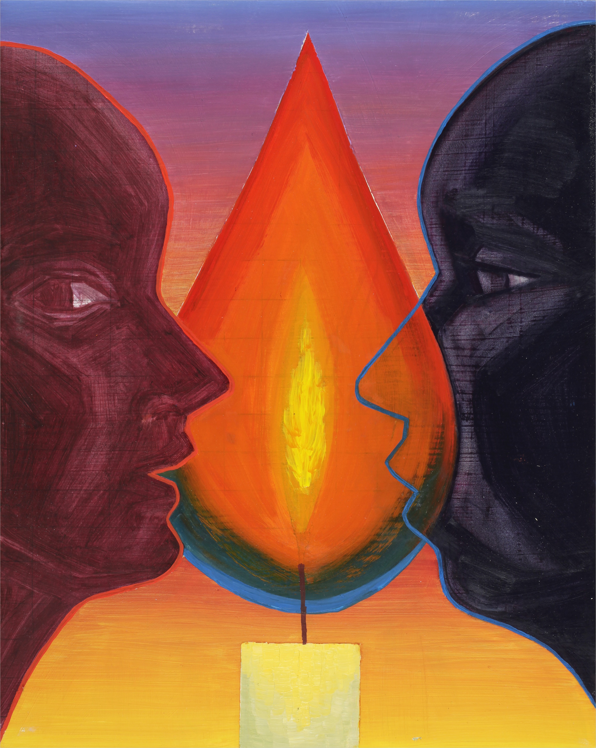 Antonia ConstantineDate NightOil on panel20x16"2021