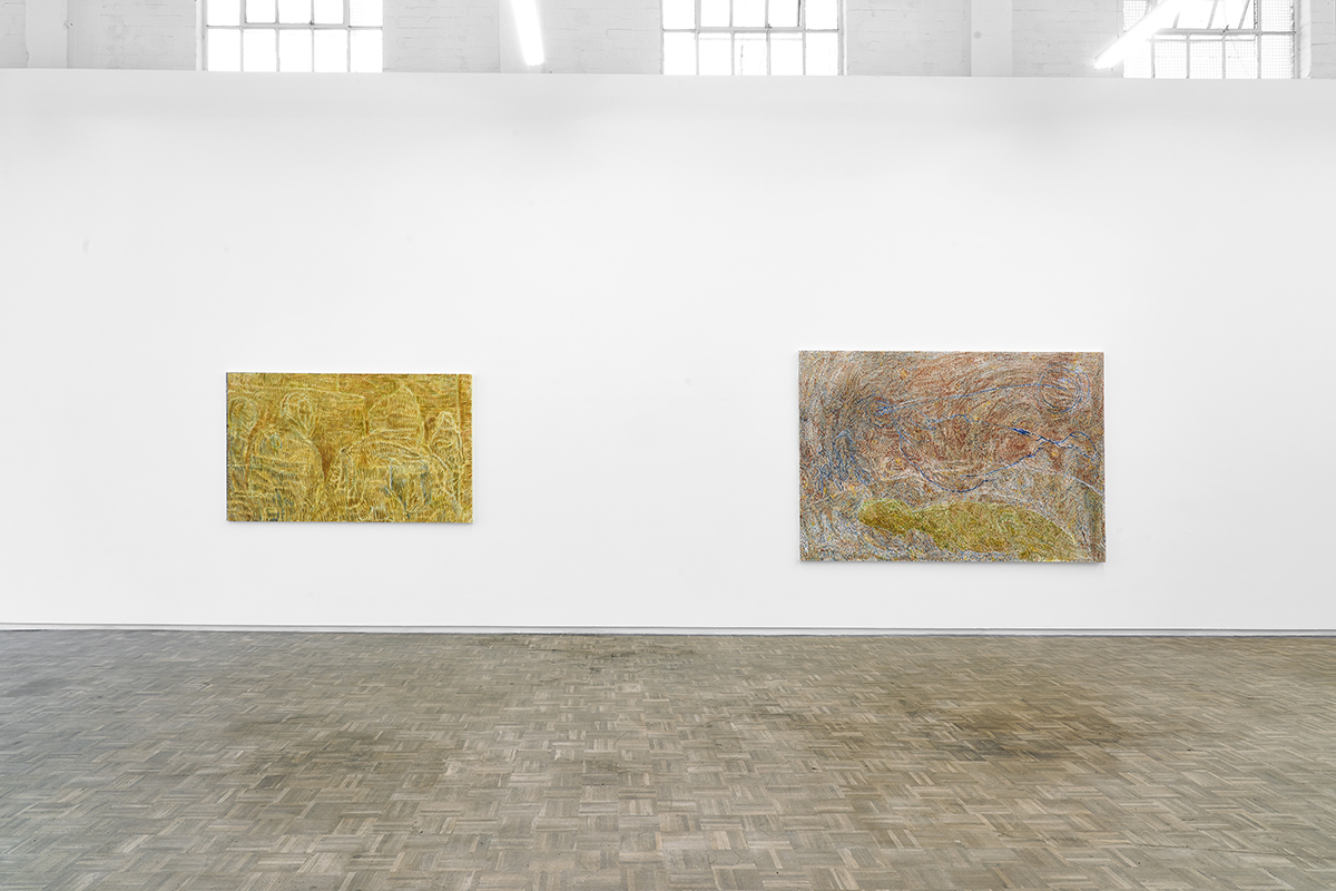 Achraf Touloub, Vies paralleles, 2022 | Installation view at blank projects, Cape Town