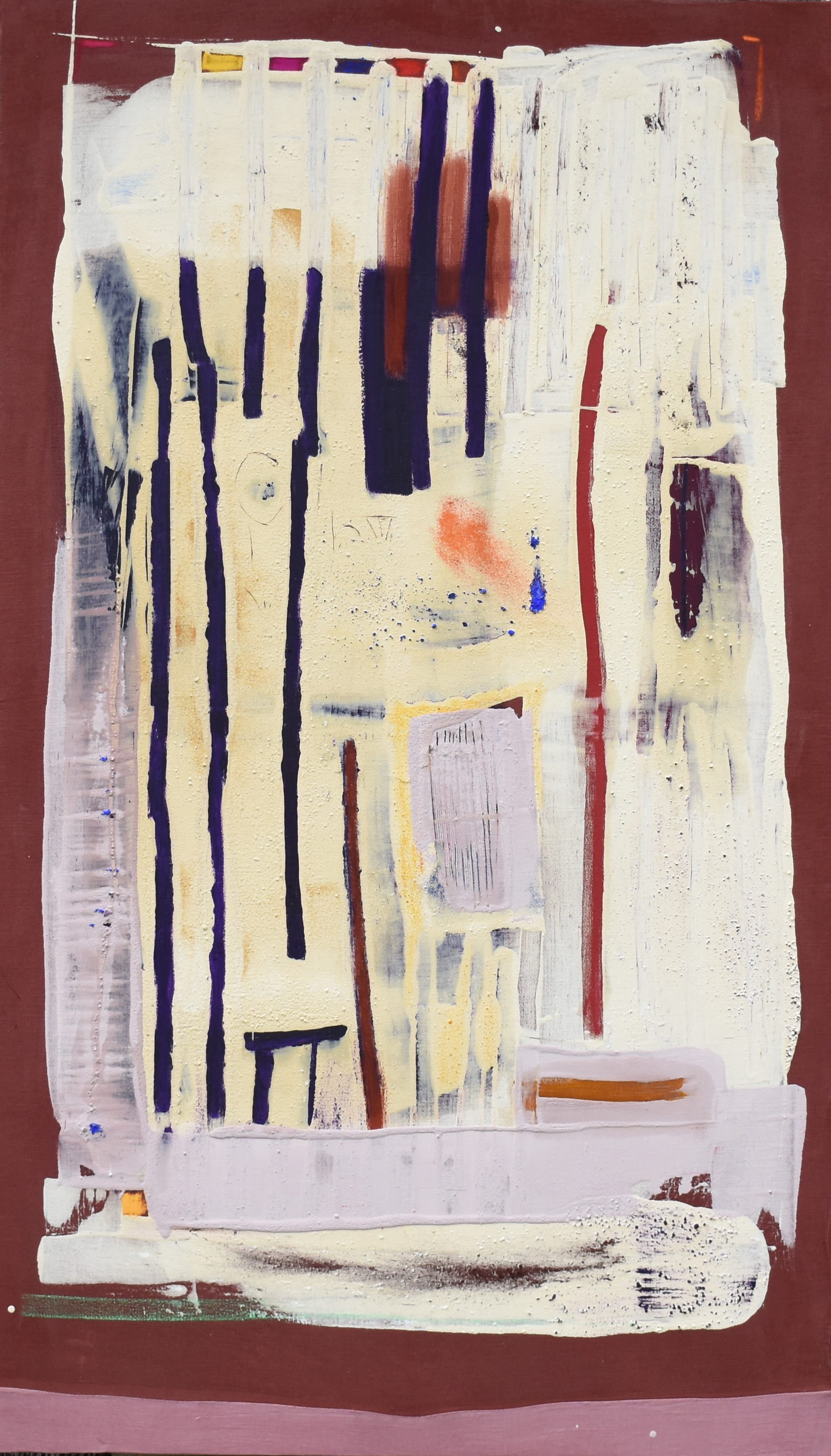 VILLE1 OIL/LINEN. 140 X 80 CM