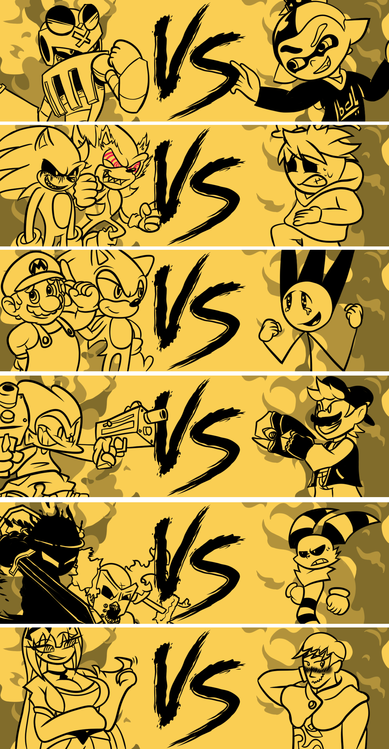 Of Beats and Bars: Backstory Week BannersClip Studio Paint, 1280x2465 pixels, 2022