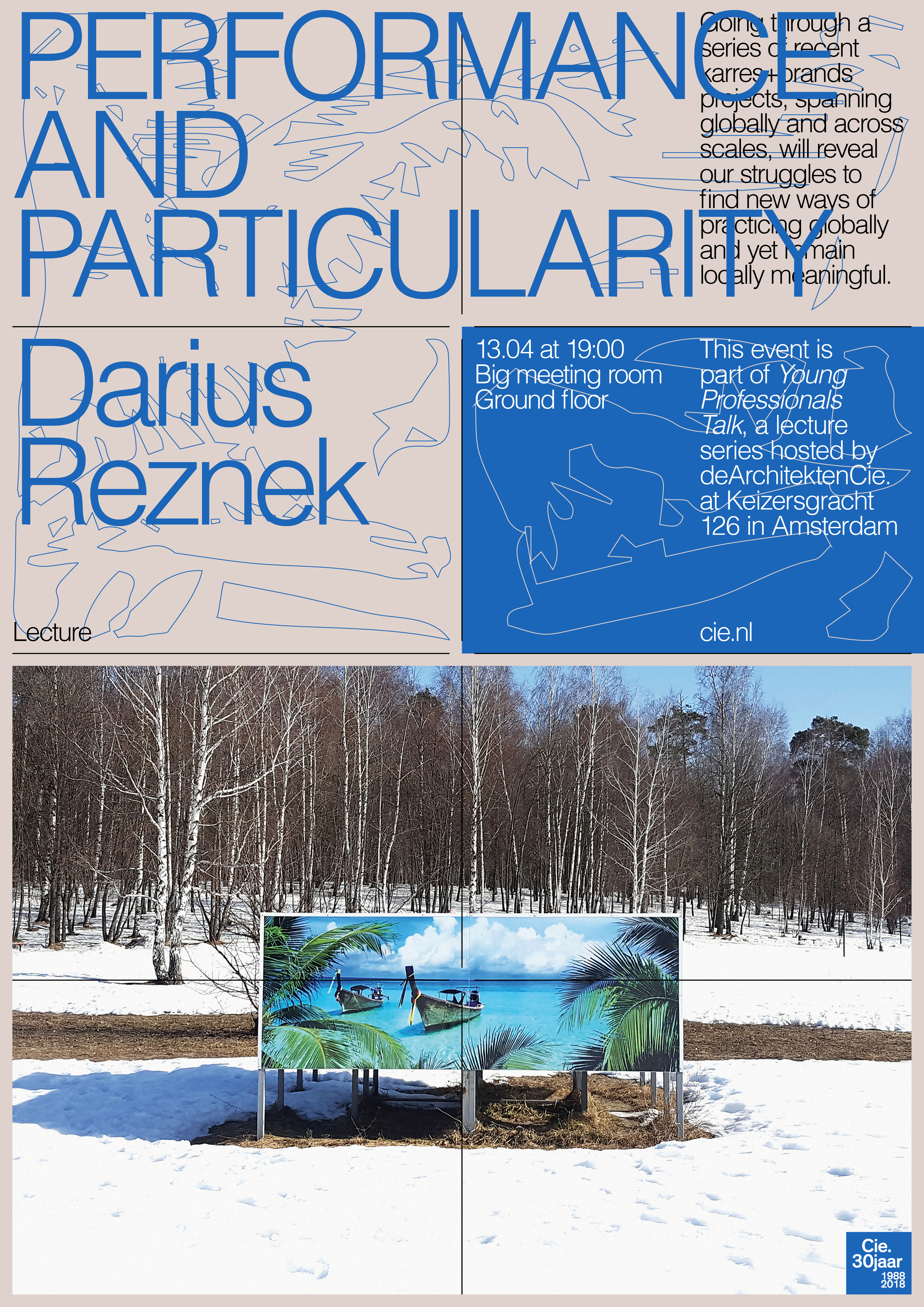 Poster, for de Architekten Cie. (2018)