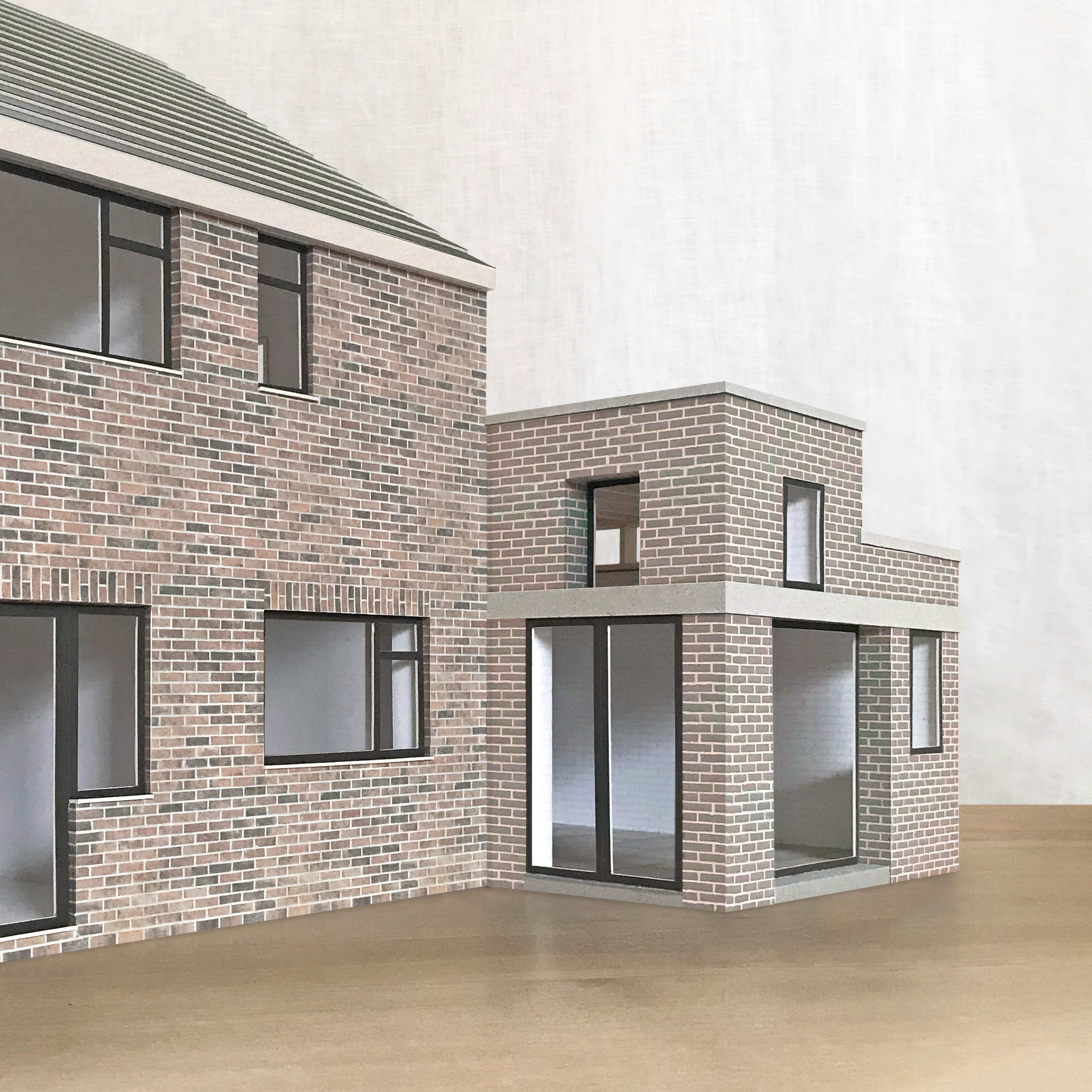 Exterior model of our Dulwich dining extension