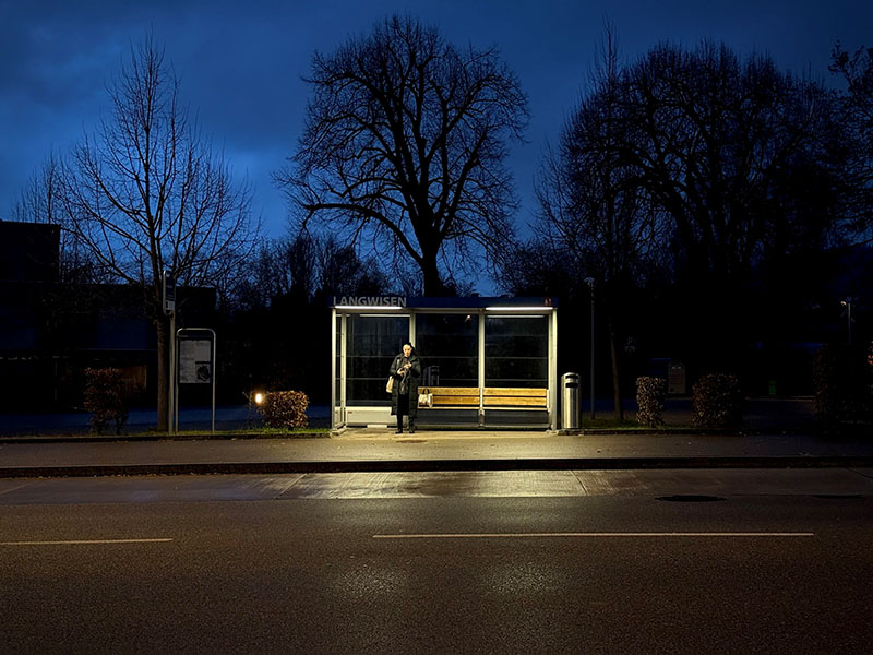 Ein kleiner Moment allein.