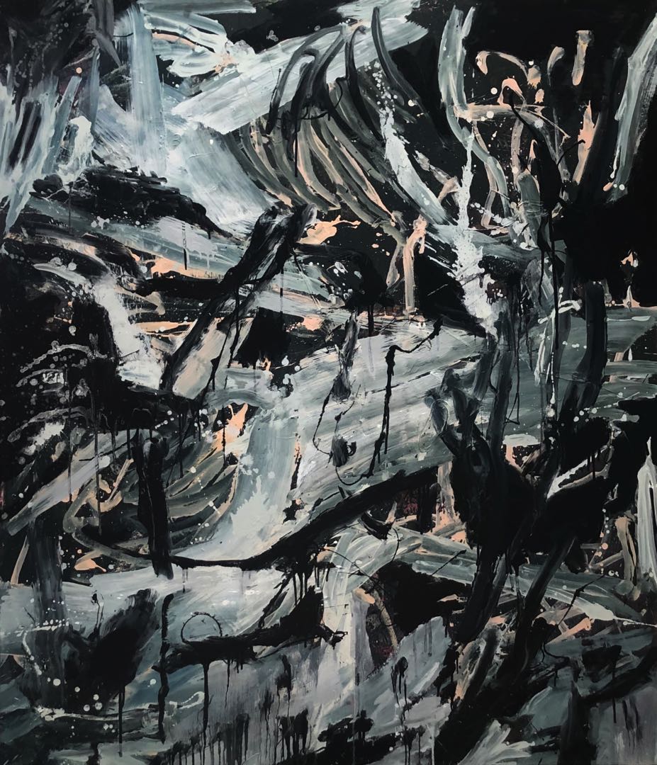 Super Frank 2020 Oil on canvas 200x170 cm 