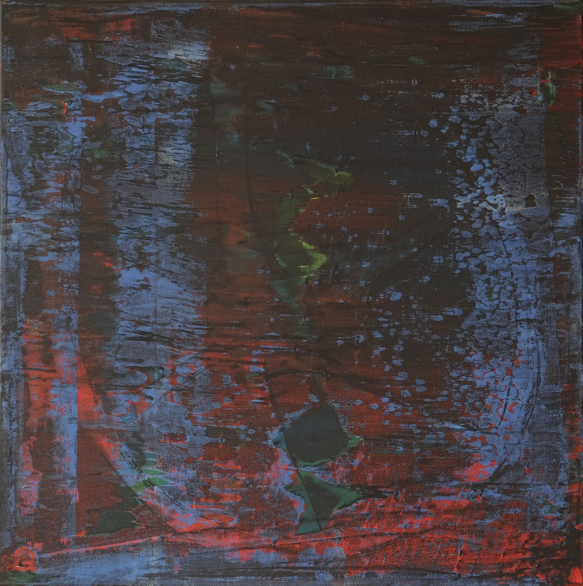 o.T. Acryl auf Leinenwand, 50 x 50 cm