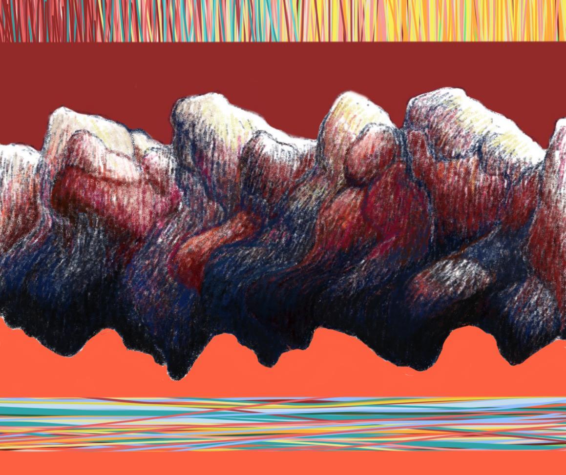 On dictatorship of the cancel culture #1, digital painting, 2021