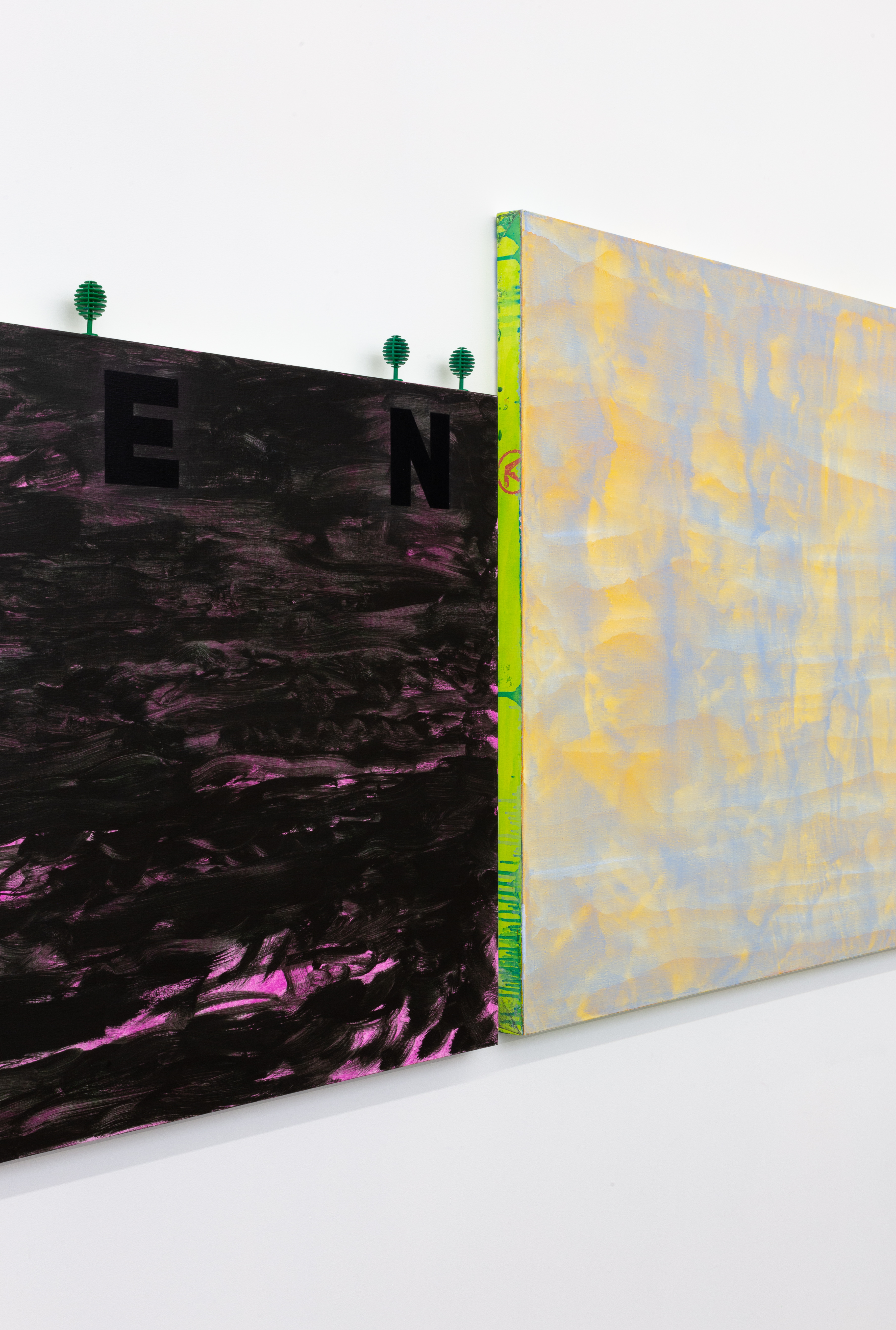 André Piguet, Detail, Untitled (THA), 2020-22 & Rings of Saturn, 2021, Photo courtesy the artist