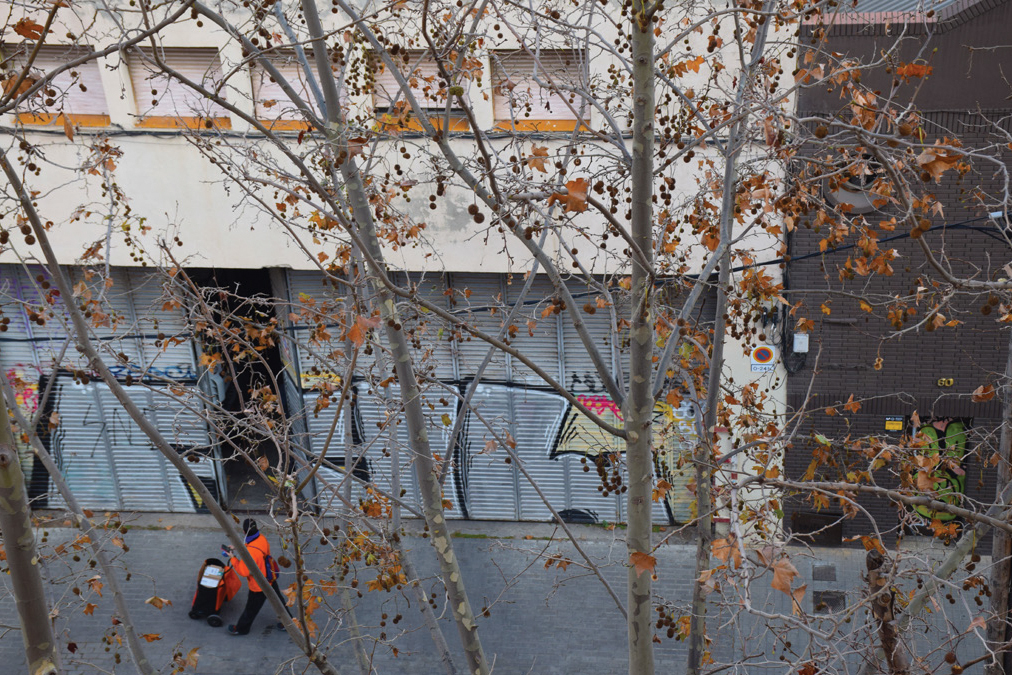 Delivery person, Sant Martí District, Barcelona ES.