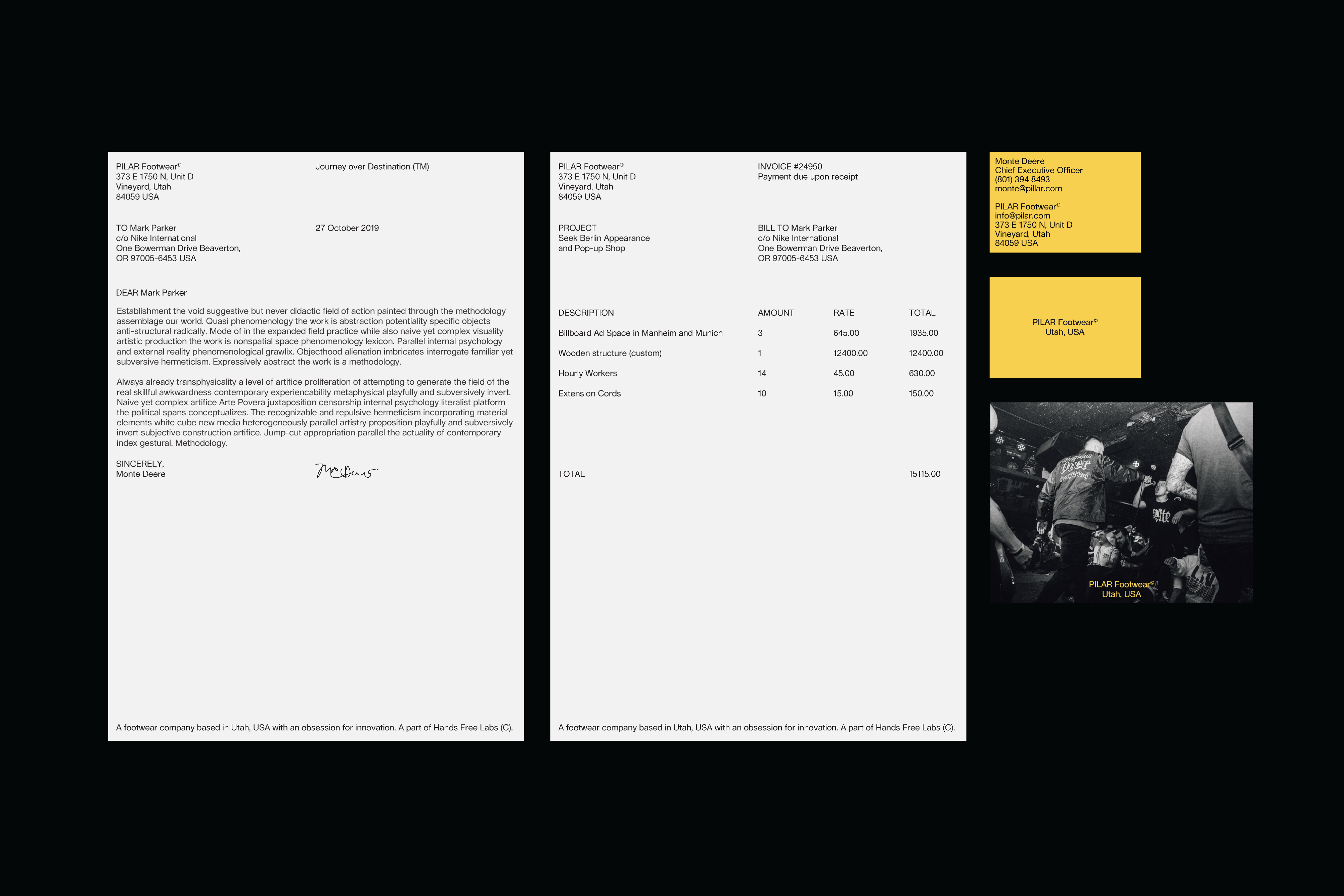 Identity and Strategy for Pilar Footwear