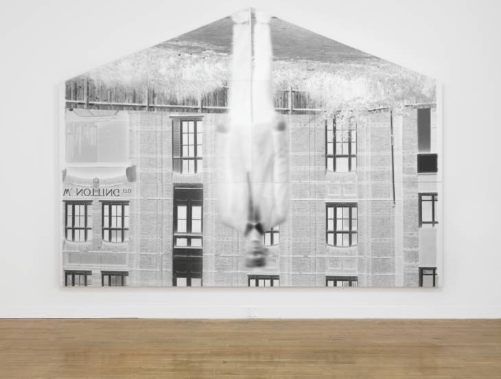 Steven Pippin, Self-portrait Made Using a House converted into a Pinhole Camera, 1986