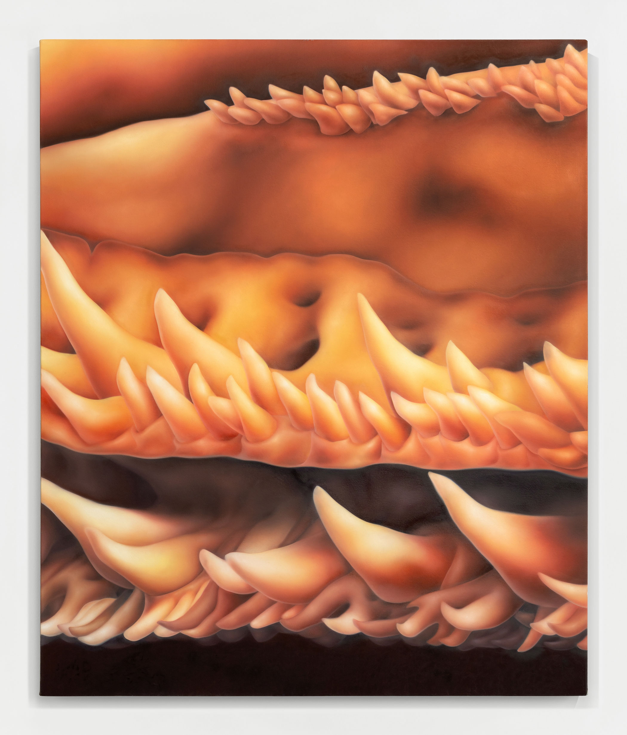 Boundary Responsibility (2024), oil on canvas, 40x48"