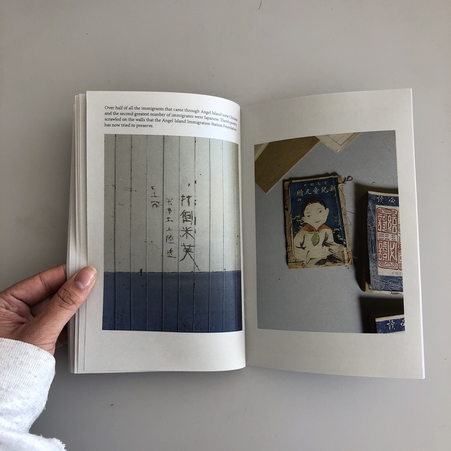 excerpt from "Almost like you were there" zine, 2019