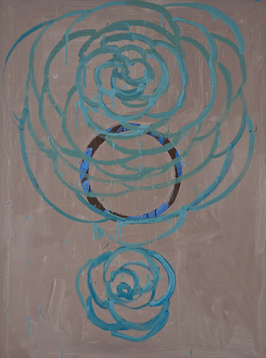 Zero Hour, 2014, oil on canvas, 48x36in