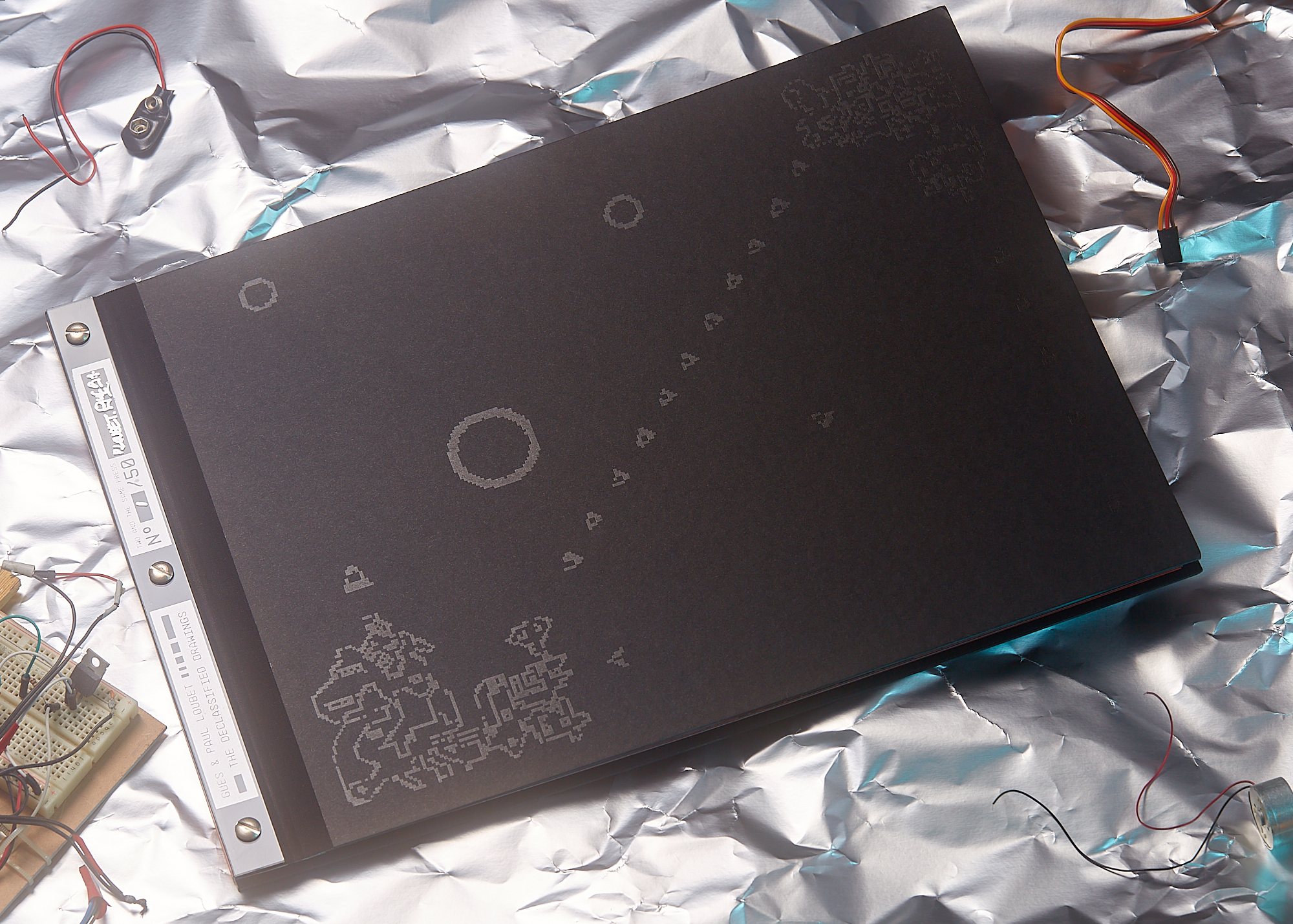 2022 / The declassified drawings with Gues / Two and the same press