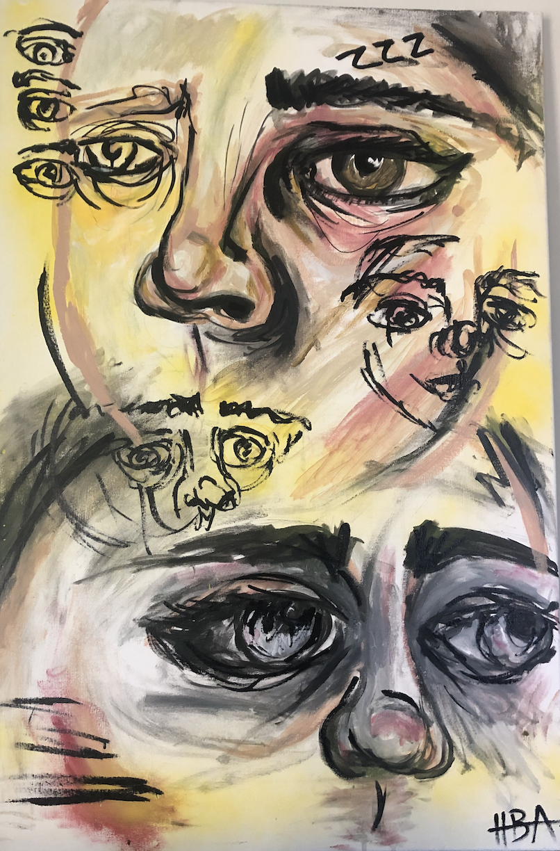 Psychosis - 2017 - 24"x36" - Contact for purchase