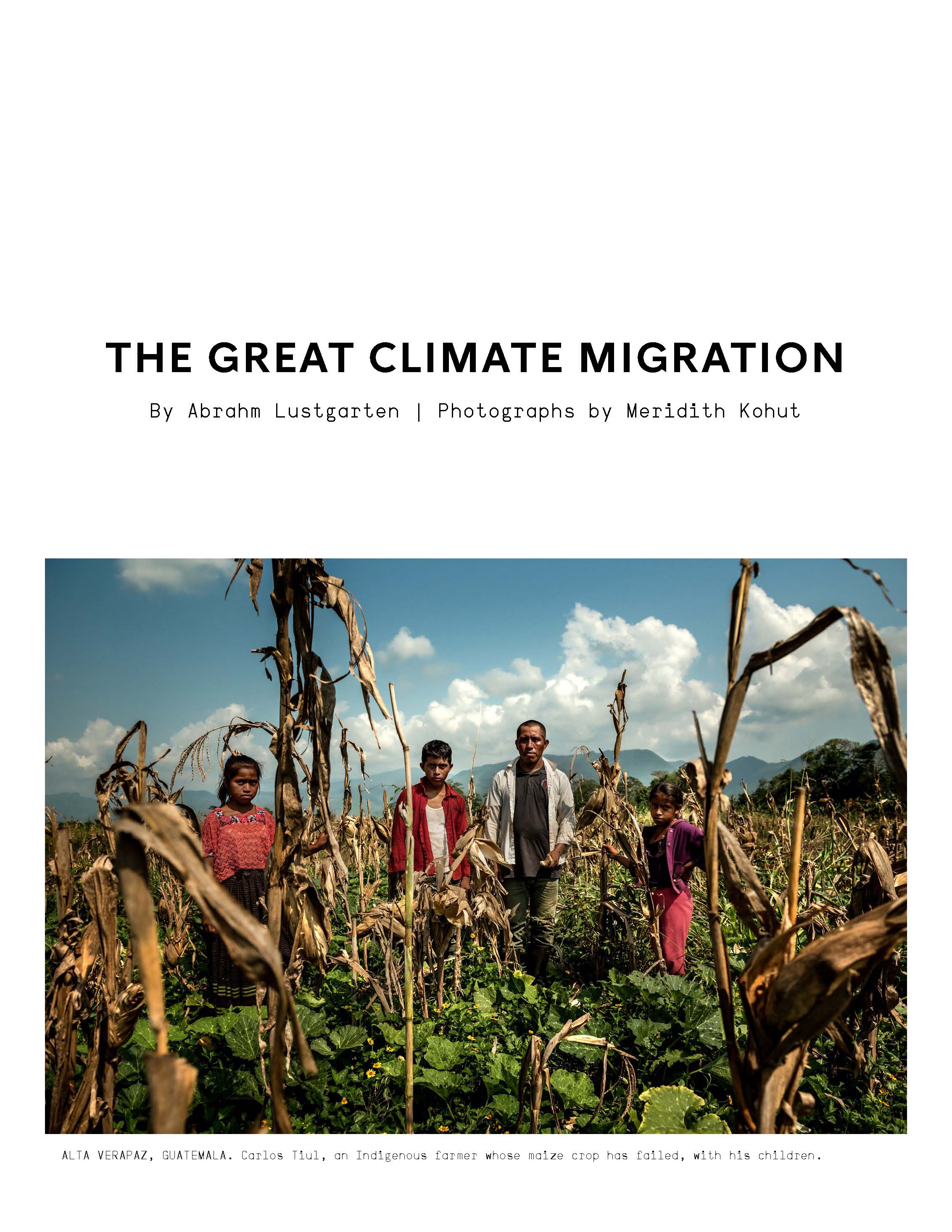 The Great Climate Migration Has Begun