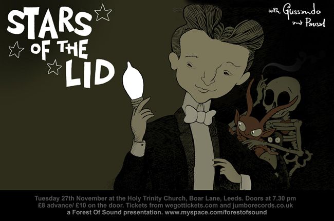 27th November 2007  Leeds – The Holly Trinity Church  Stars Of The Lid, Glissando, Pausal.