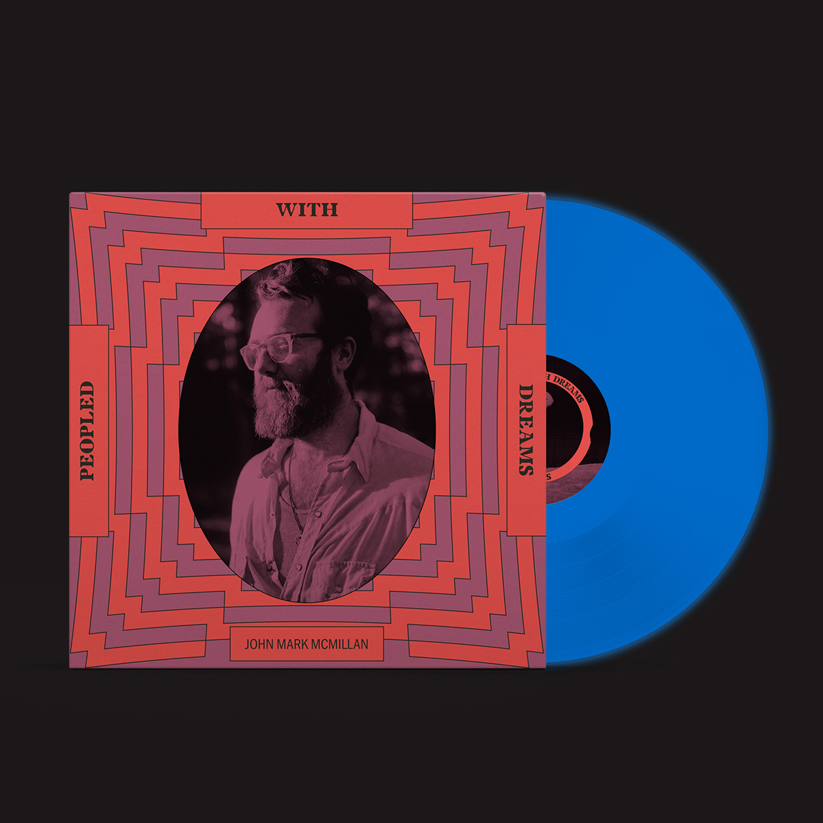 John Mark McMillan / Peopled With Dreams, album packaging design