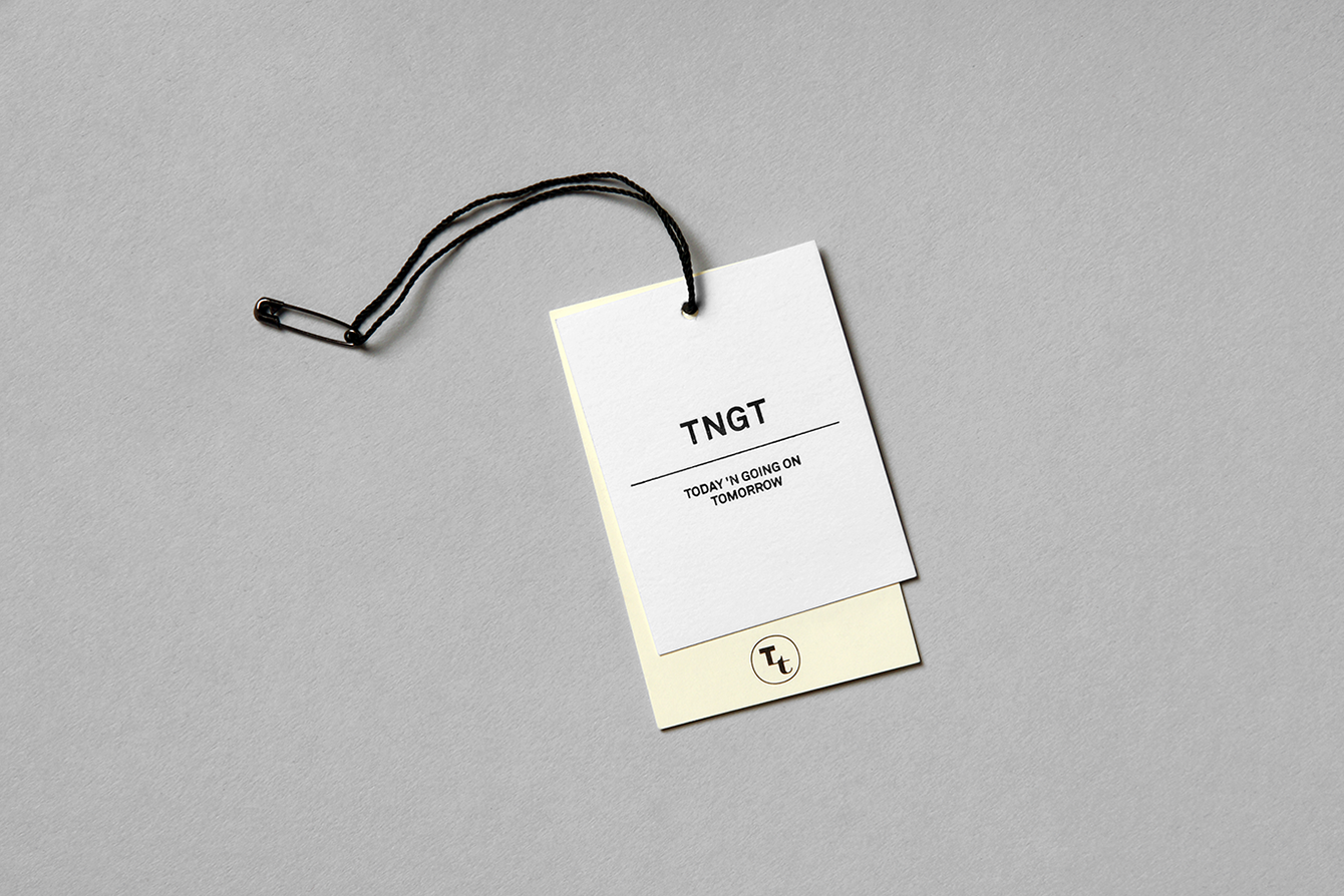 brand identity for TNGT — studio fnt