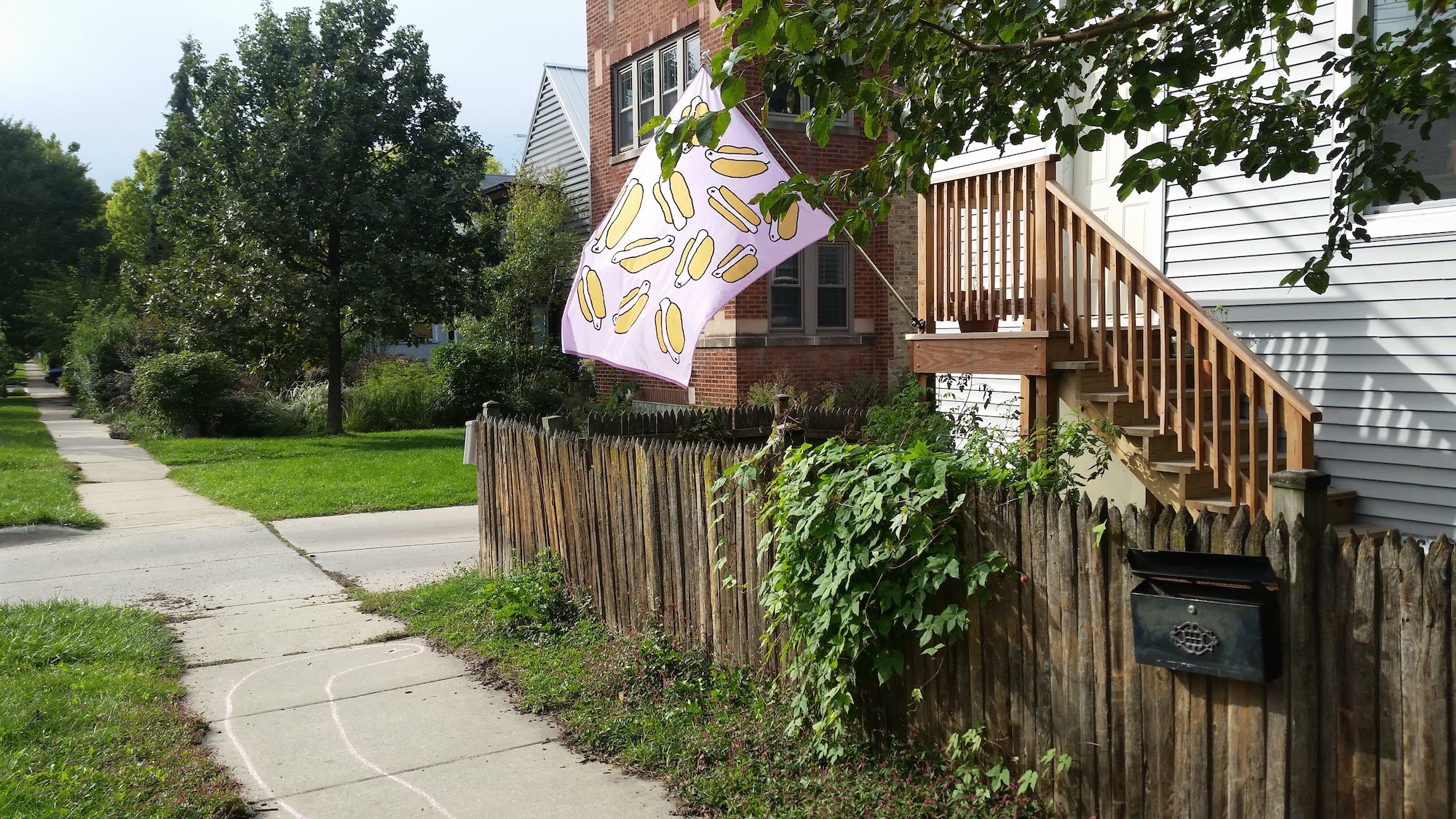 Flag by Liz Weinstein in Evanston, Illinois