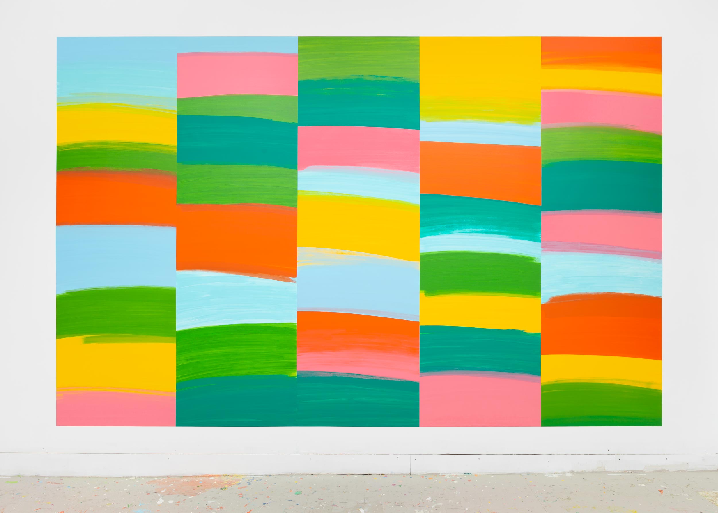 ‘Downpour’ (ver. 2) 85 x 120” 2019