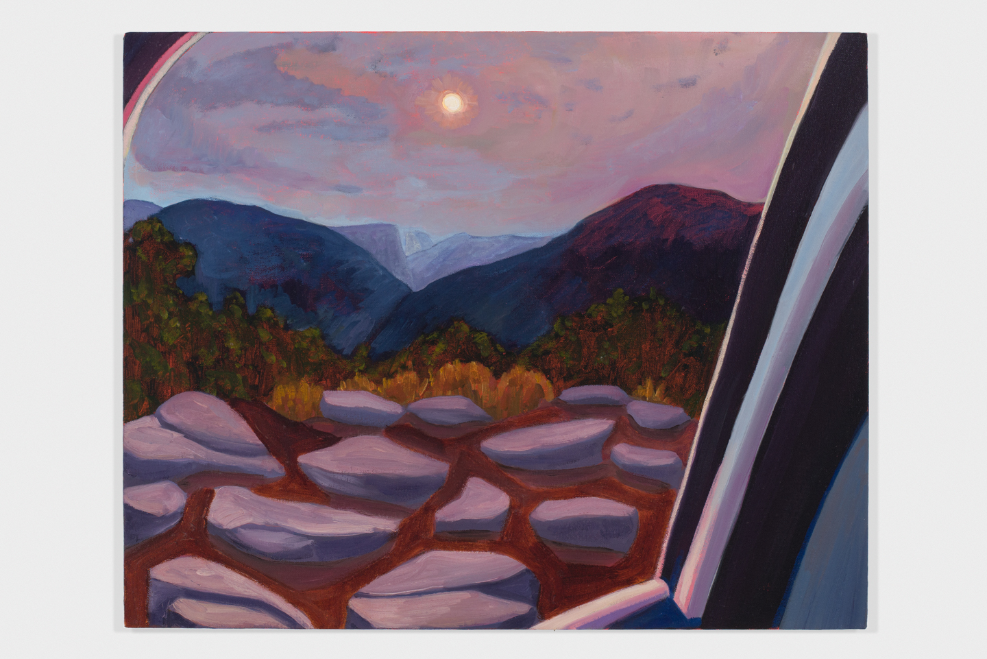 Haze(Coming into the valley)Oil on Canvas16" x 20"©neighboringstates