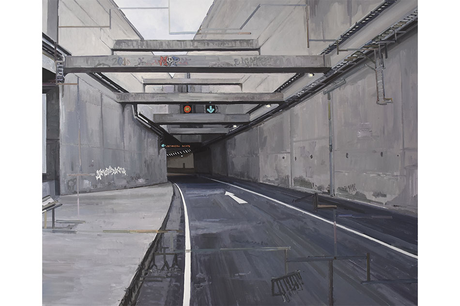 Álvaro OyarzúnEl autodidacta, 2017Acrílico sobre tela160 x 130 cm