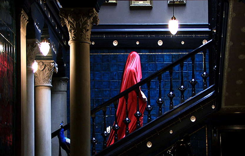 Woman in Red, 38 × 60cm. 2011