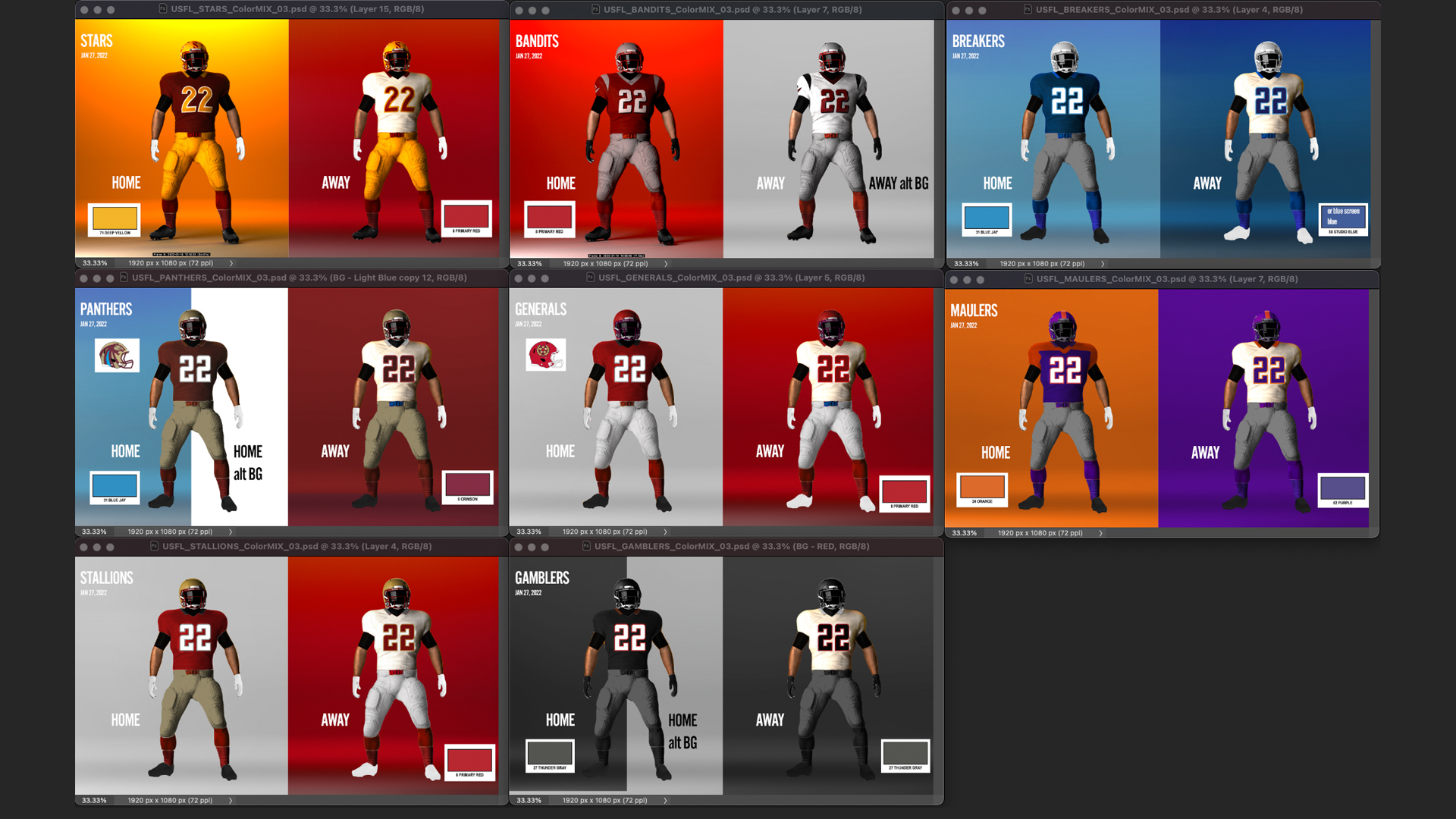 usfl madden 22