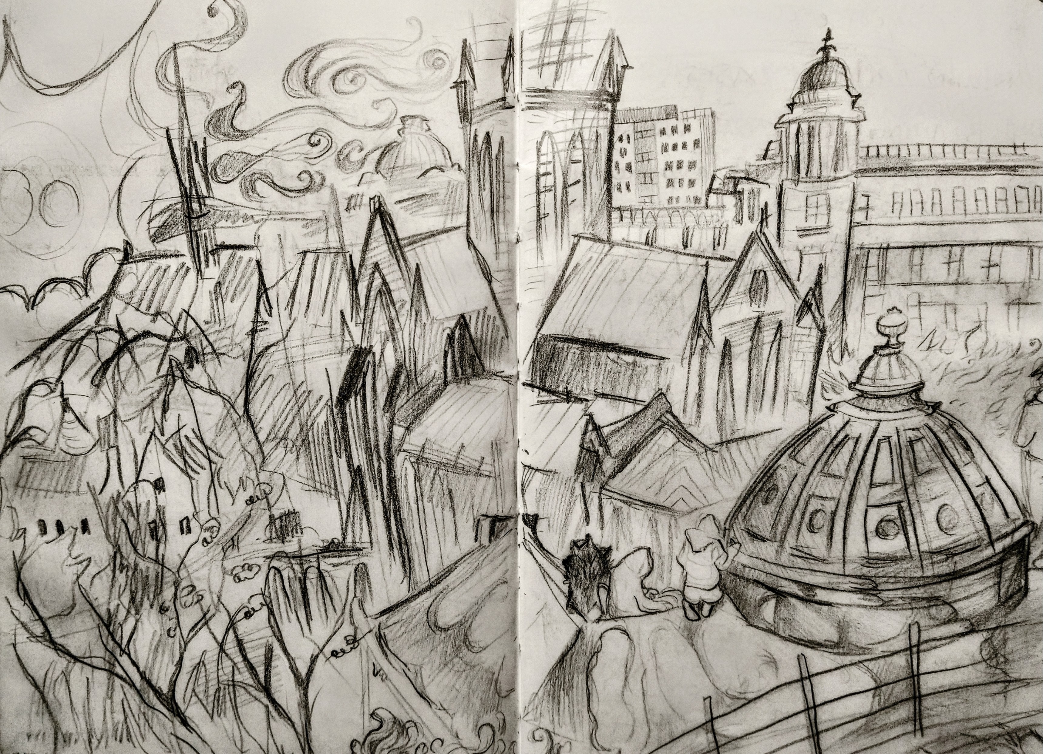 View West from the Necropolis