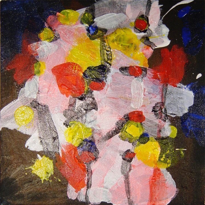 Gnostic2 John&nbsp;2009acrylic/canvas 12x12”