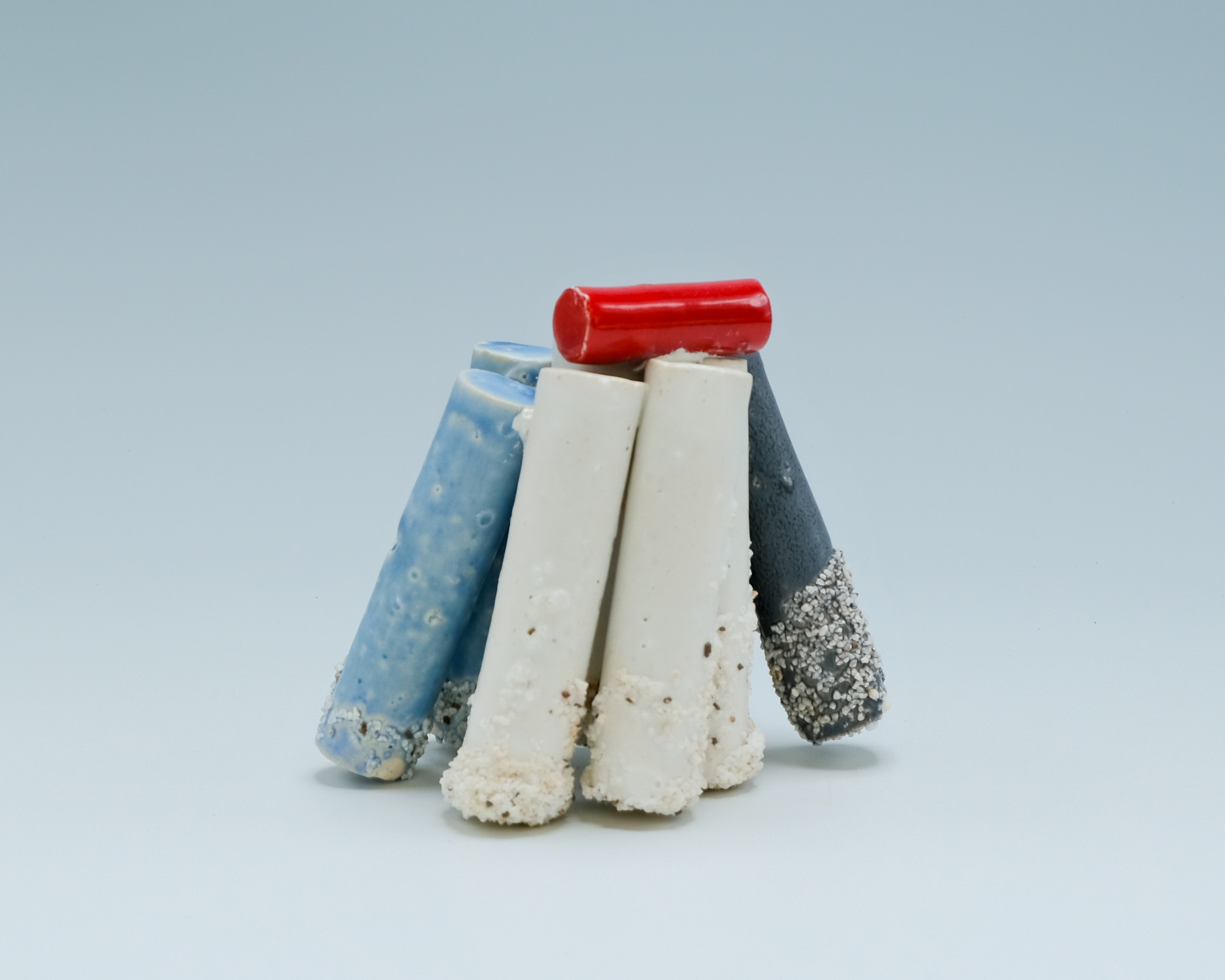 Rod Object (Army Men Carry the Wounded), 2025