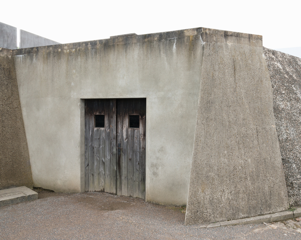 Door Leading to Crematorium from Execution Trench (Sachsenhausen Memorial and Museum, Germany) (2016)