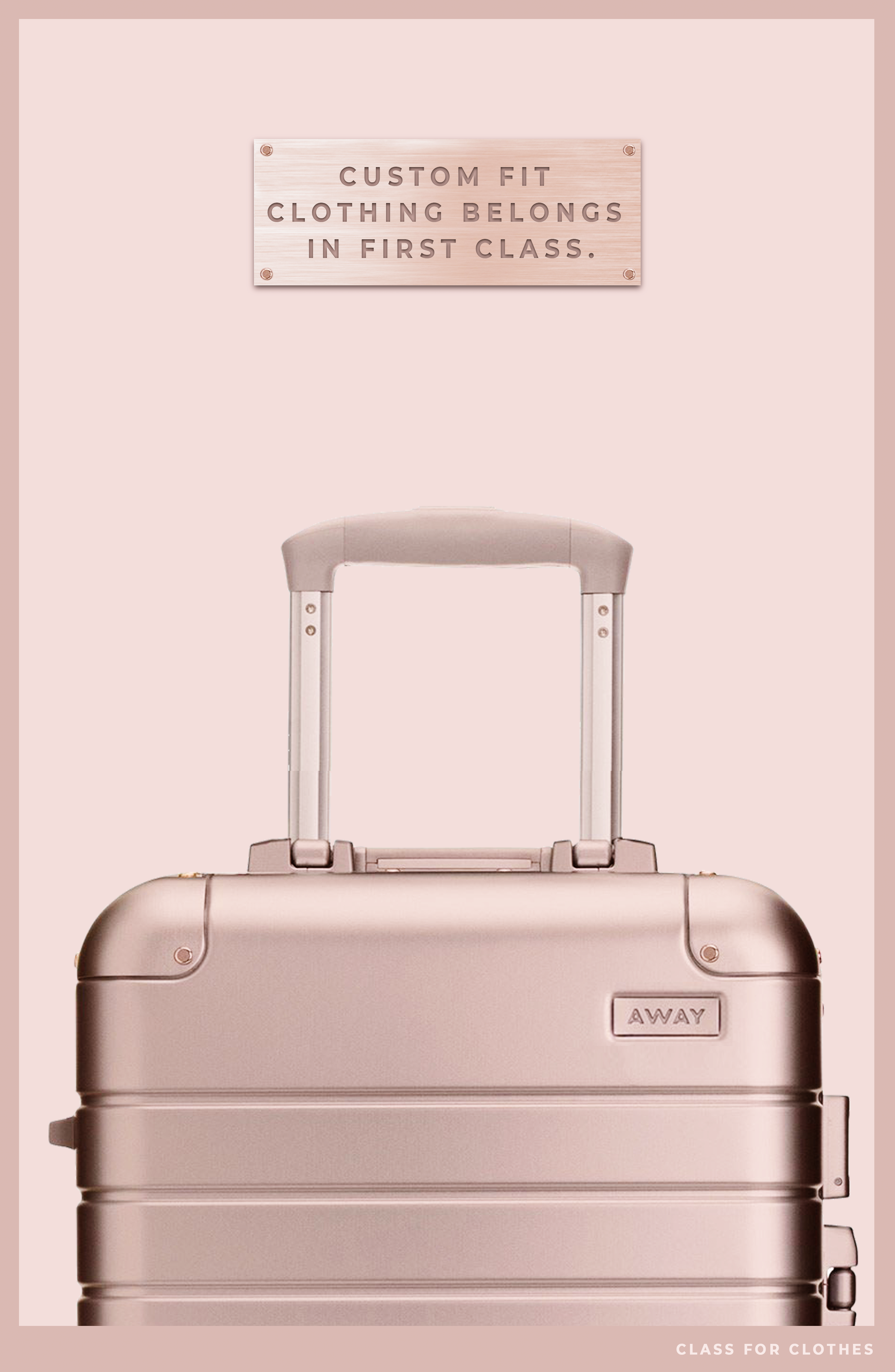 custom away luggage