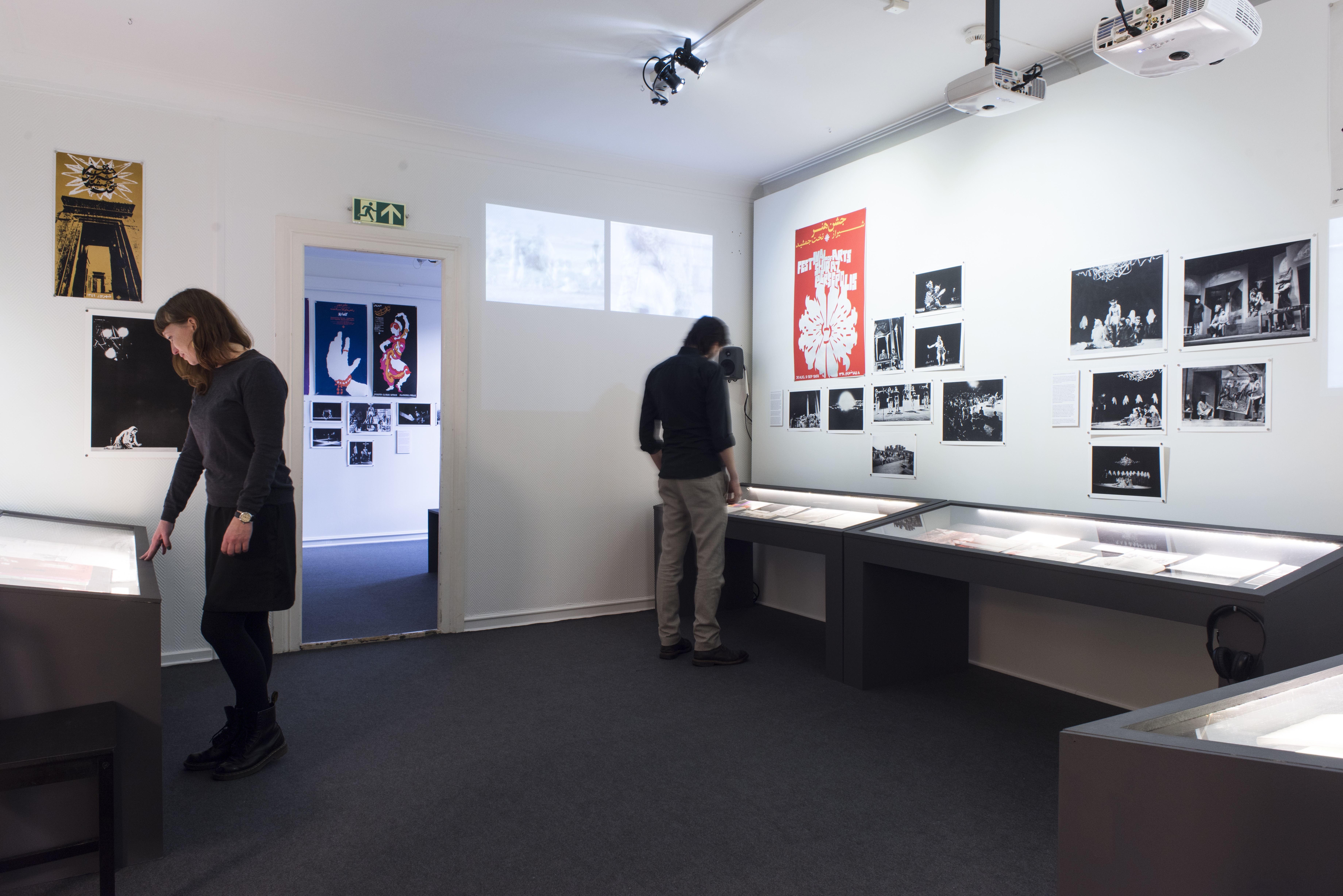 Retracing a Utopian Stage: Festival of Arts, Shiraz-Persepolis (1967-77): at Hagerupsgården. Bergen Assembly 2016. Photo: Thor Brødreskift