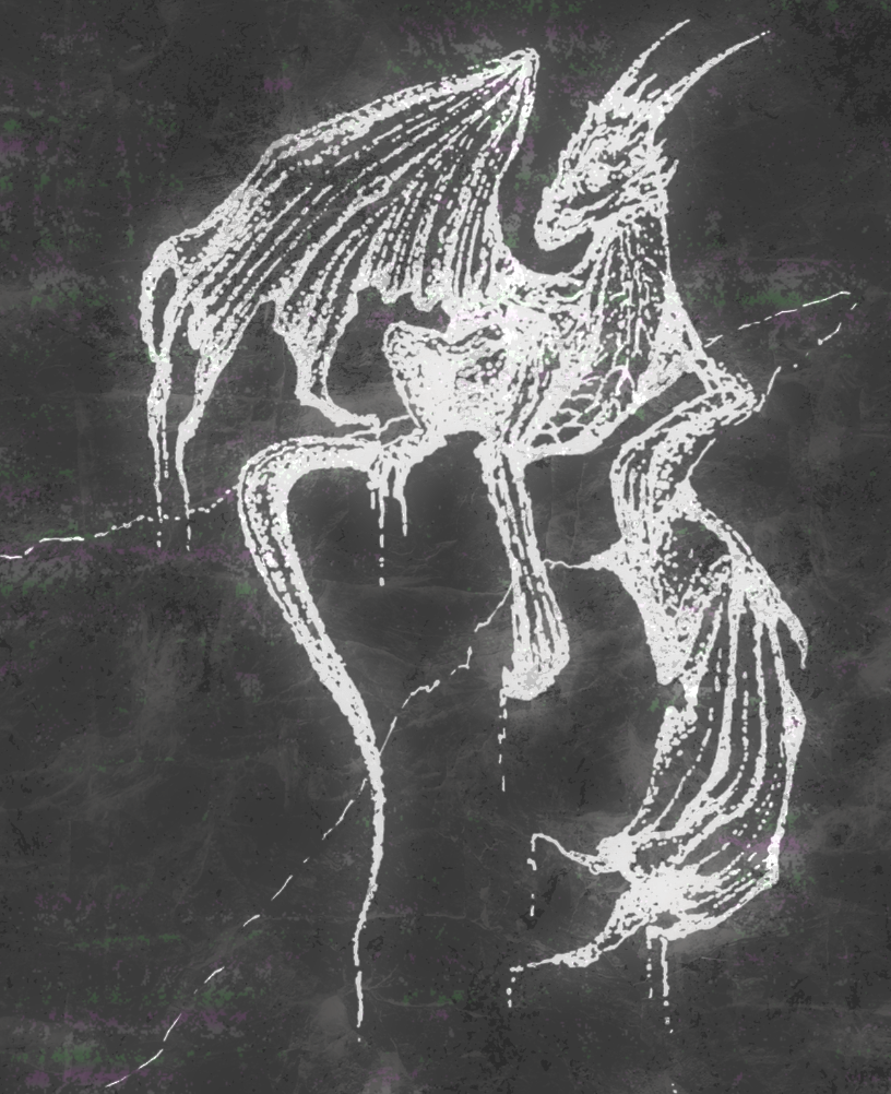 dragon 02 | 2023 | sharpie on paper + digital