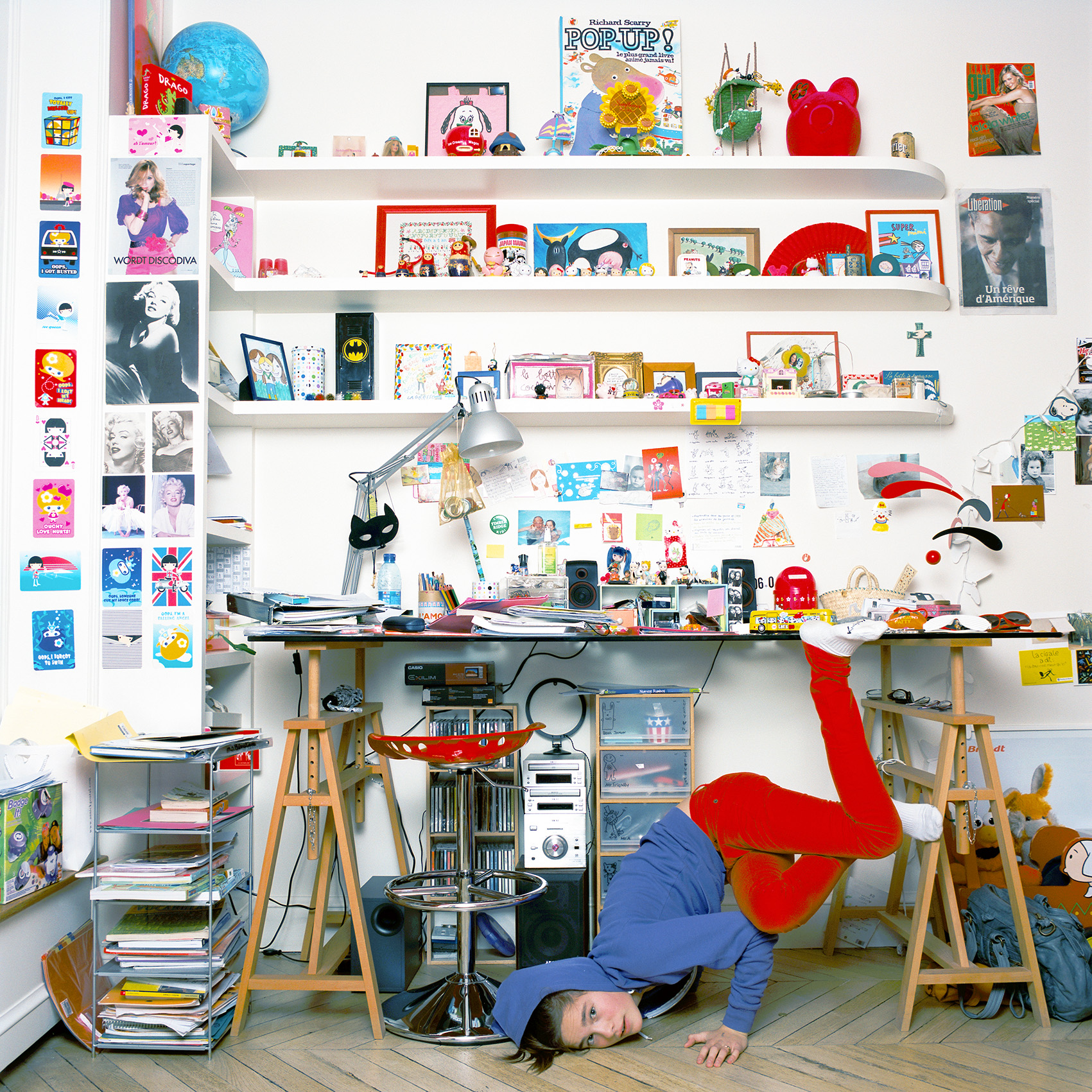 Lili, schoolgirl, Saint-Germain-des-Près, 7th