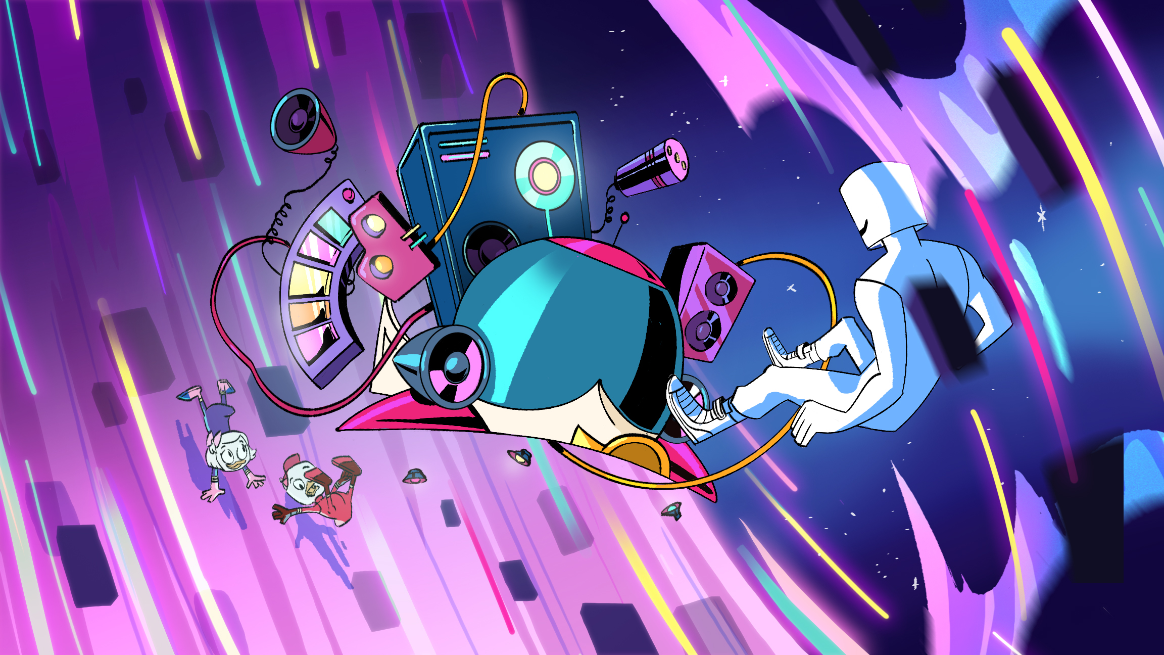 Marshmello x Ducktales — Gaia Lamiot Portfolio