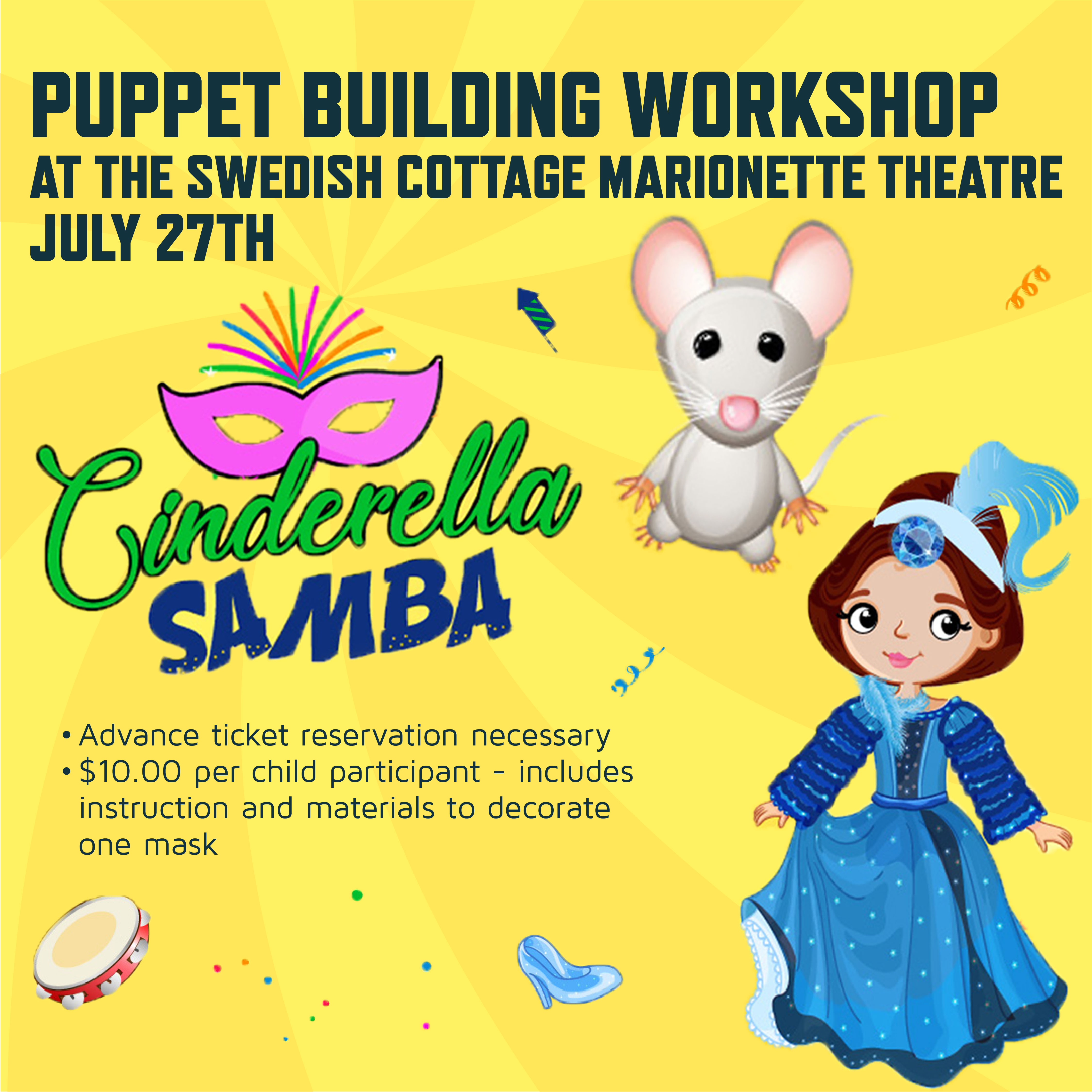 Social asset for the Swedish Cottage Marionette Theatre