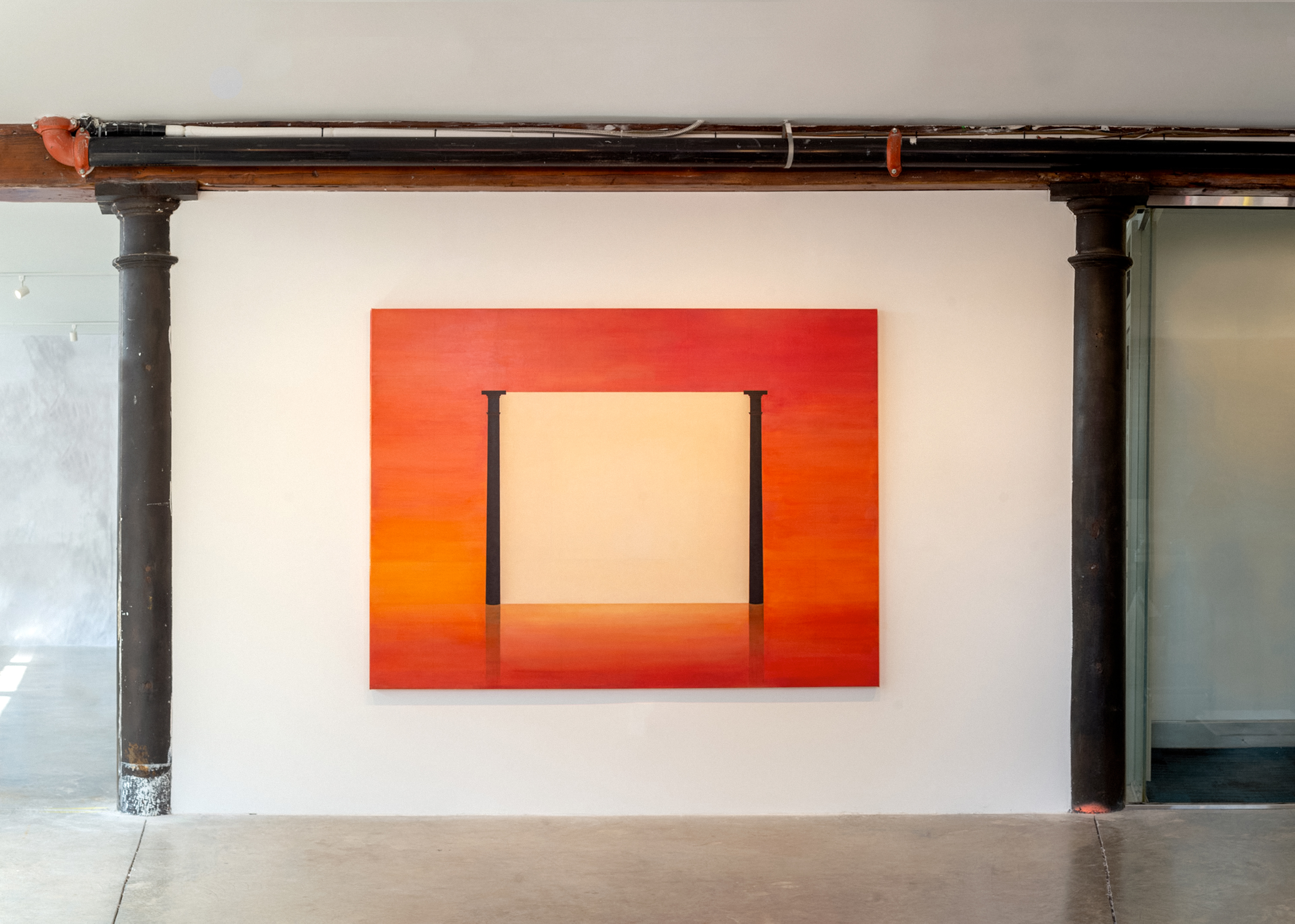 Architectural Intervention. Installation view. 2023.