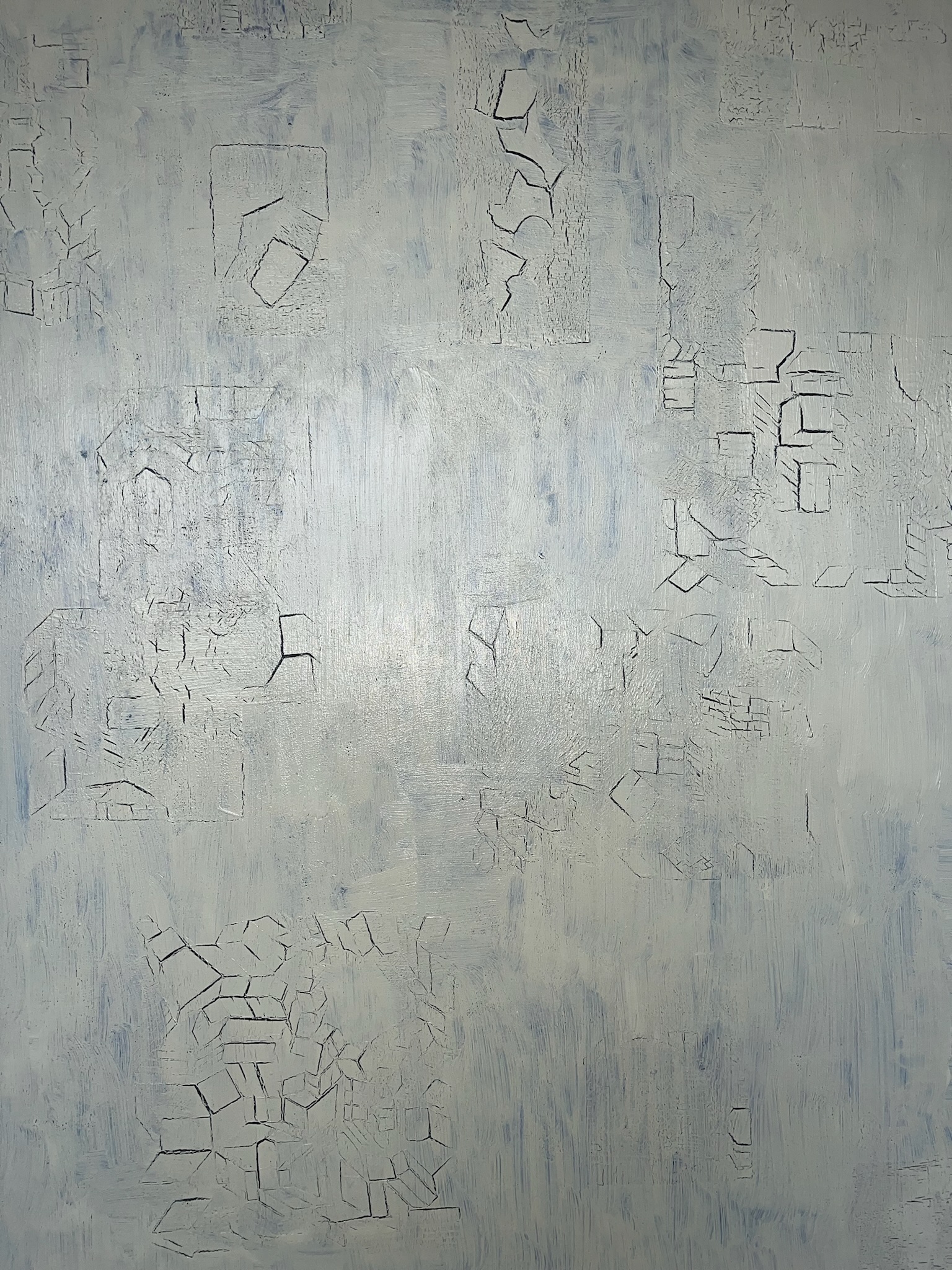 Plaque de verre gravée 