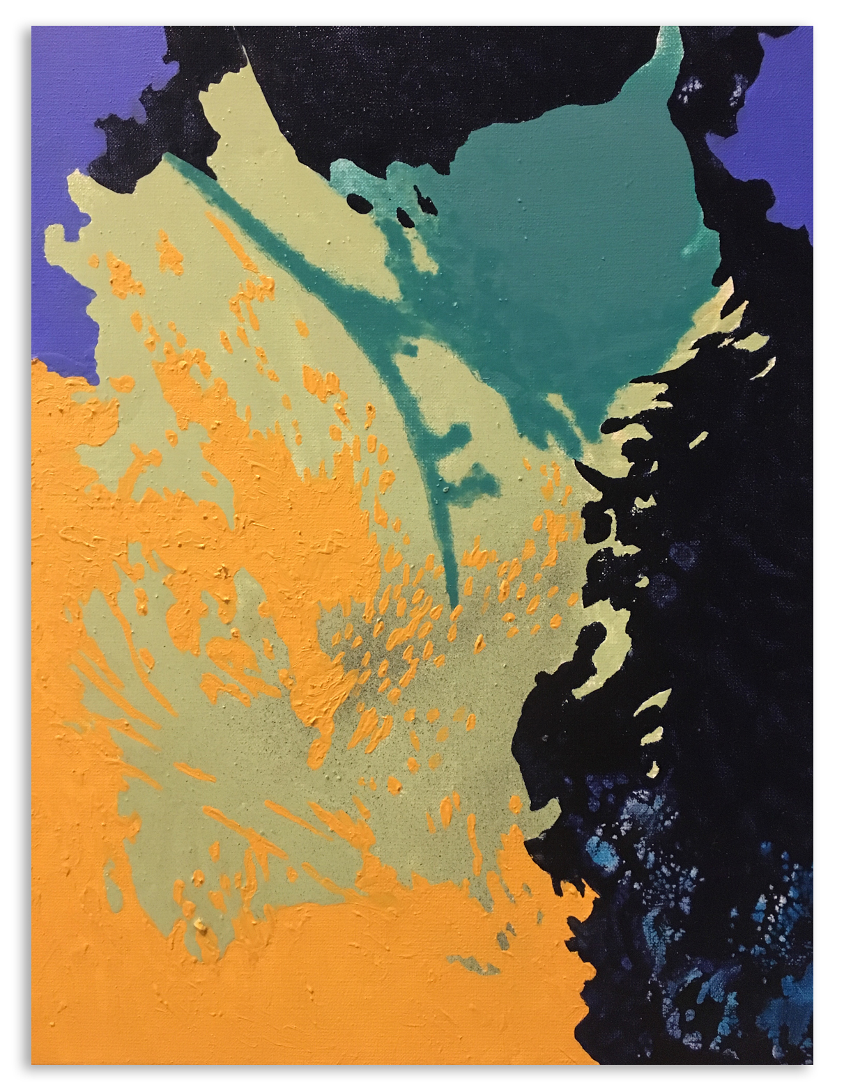 "Untitled", Oil on canvas, 50x40cm, 2024