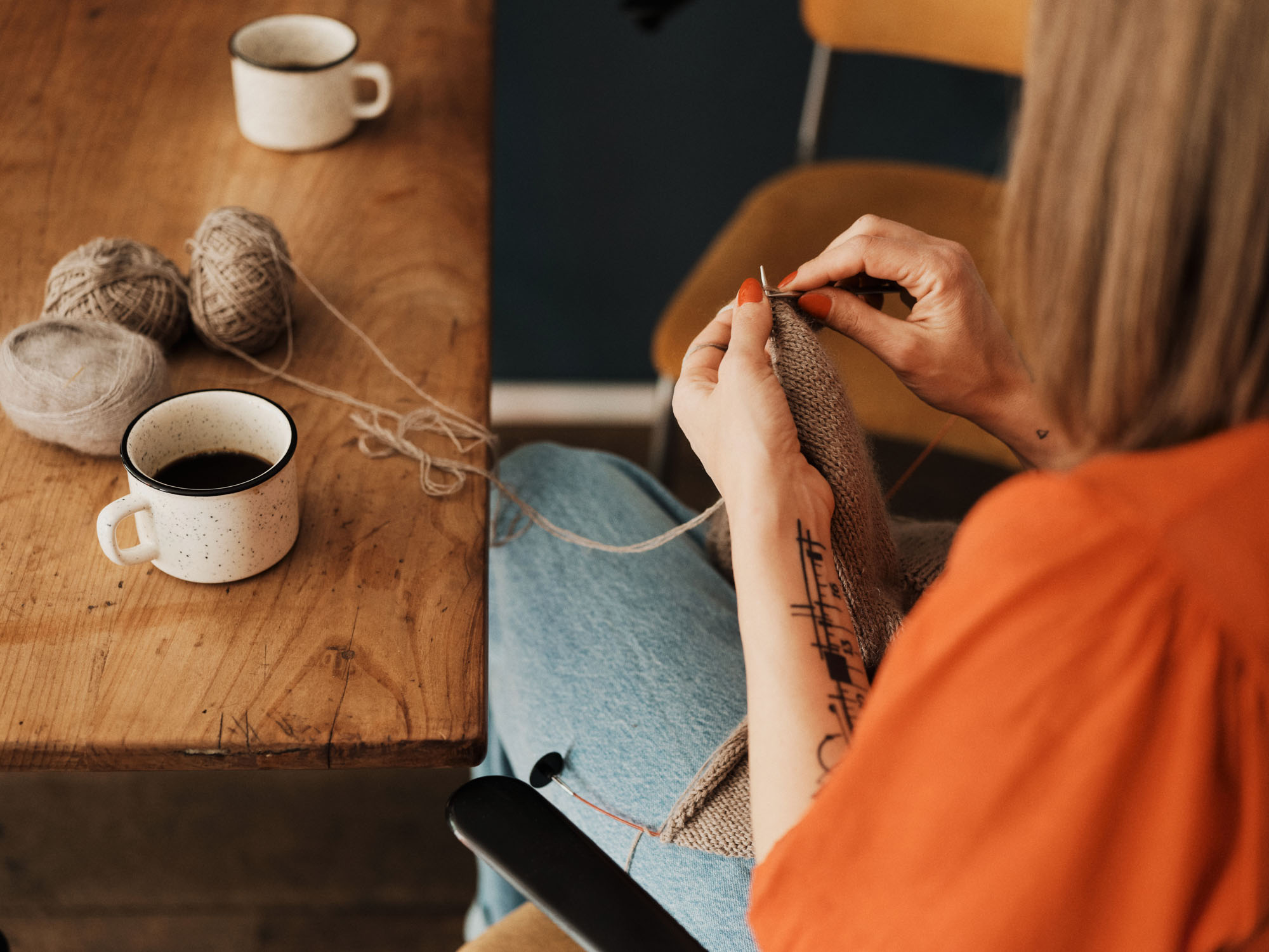 Patent & Patronen, Strickatelier