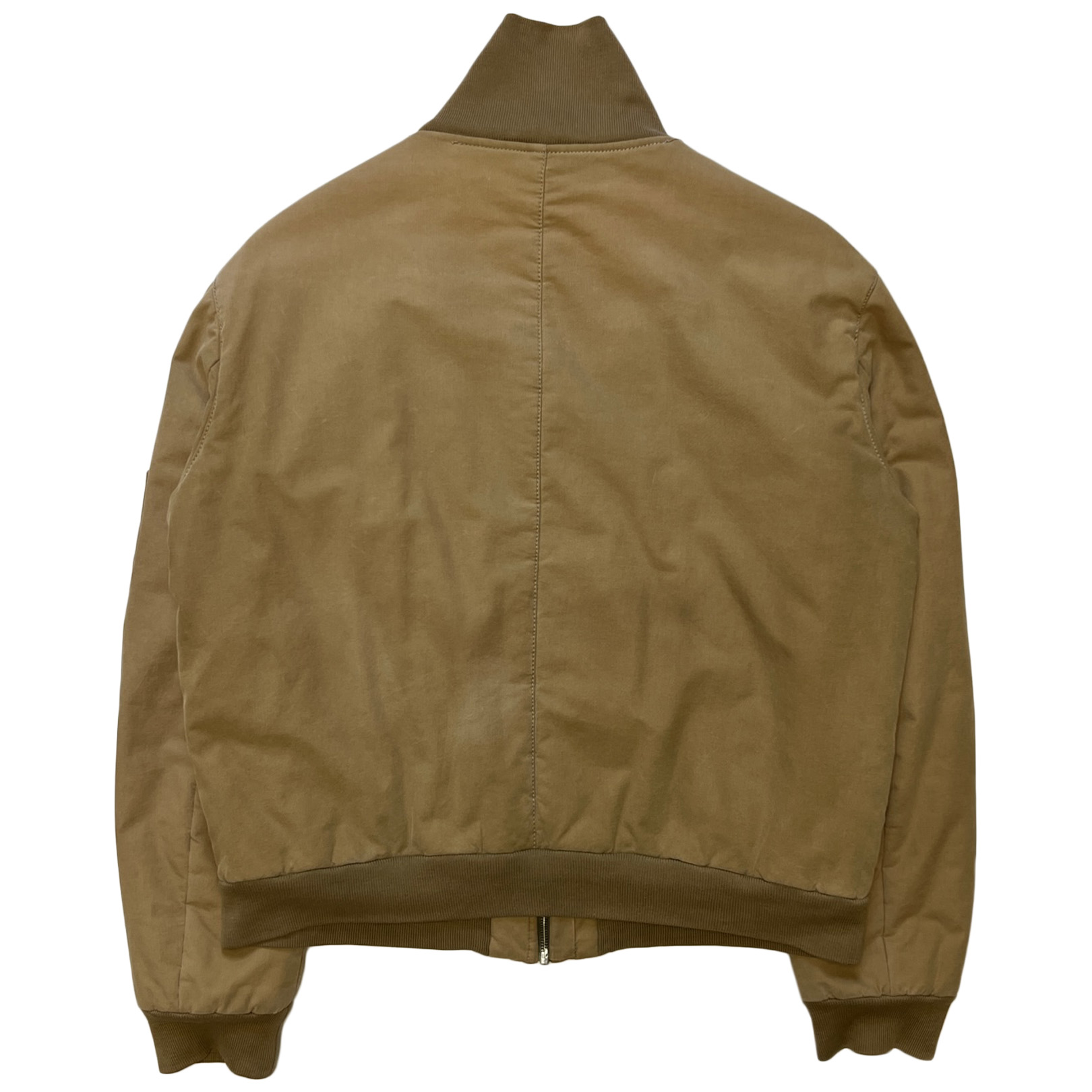 Helmut Lang, A/W 1999 Resin Coated High Neck MA-1 Bomber Jacket